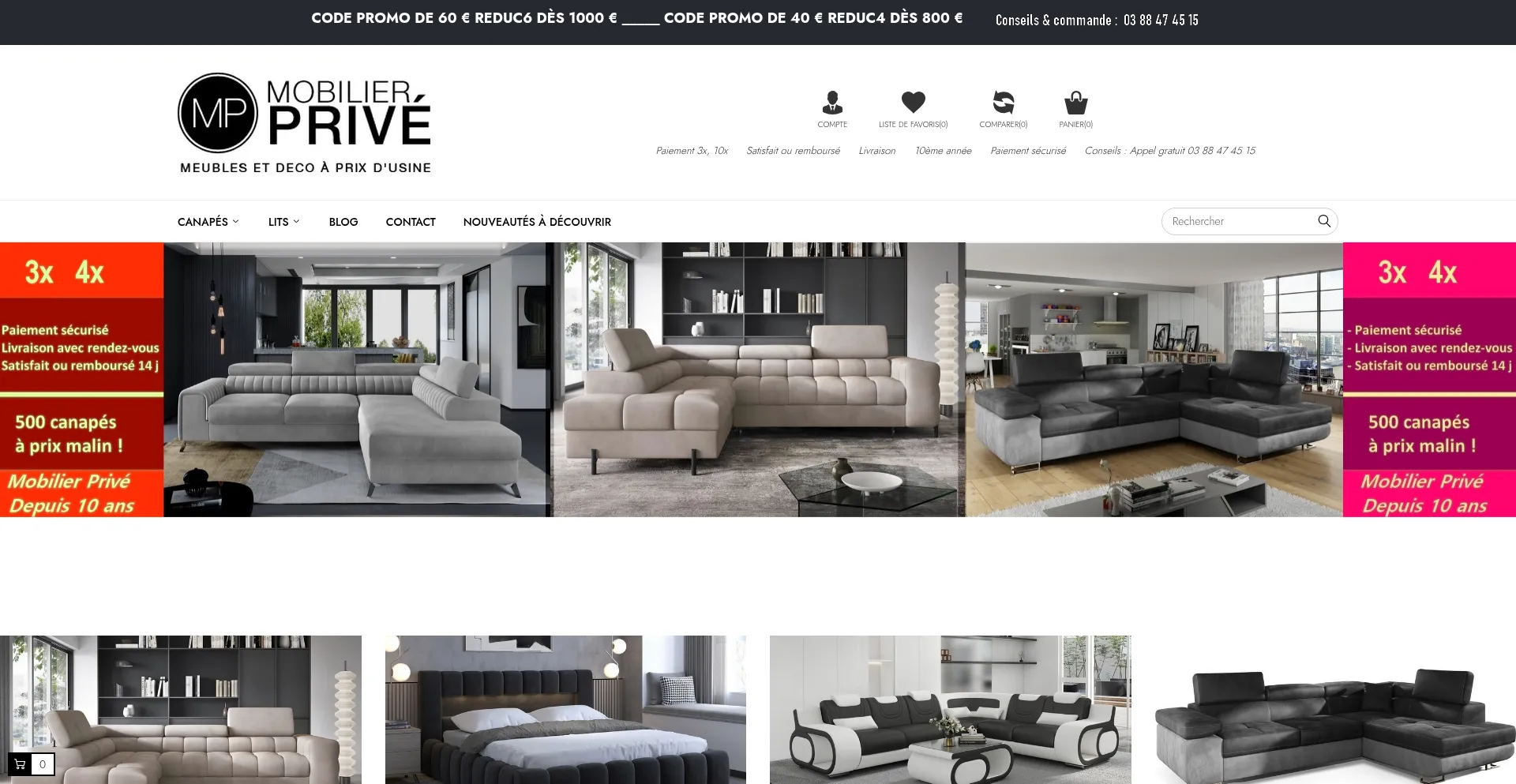 ¿És Seguro y Confiable Mobilier-prive.com?