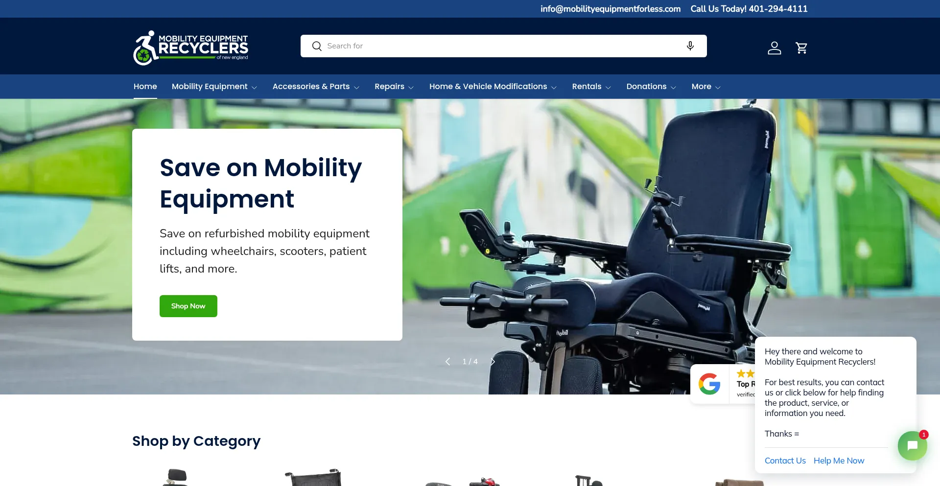 ¿És Seguro y Confiable Mobilityequipmentforless.com?
