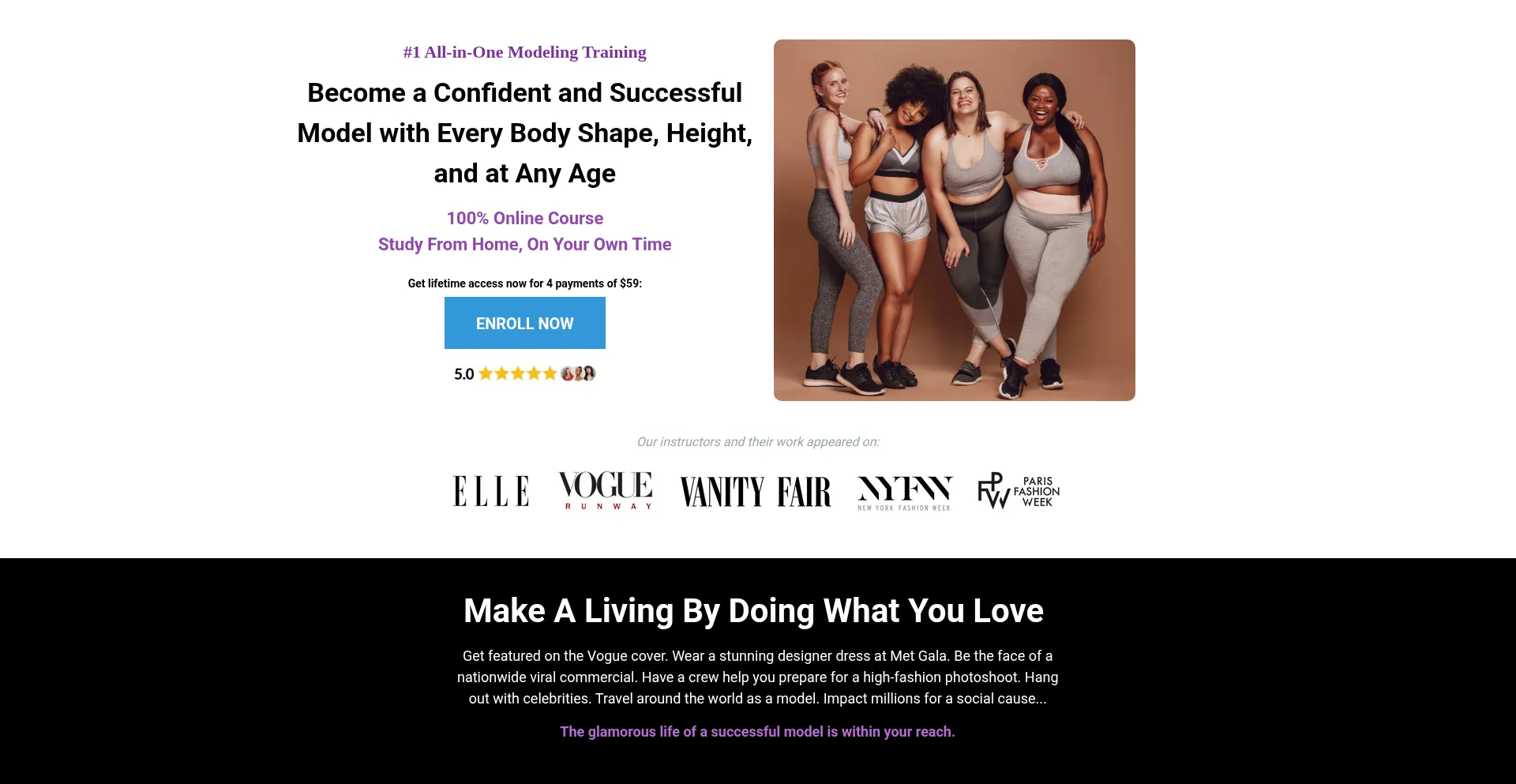 ¿És Seguro y Confiable Modelingmastercourse.com?