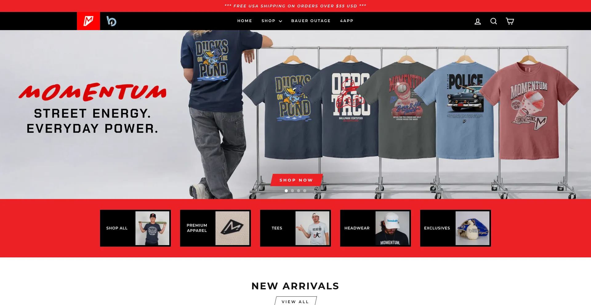 Momentumbaseball.shop