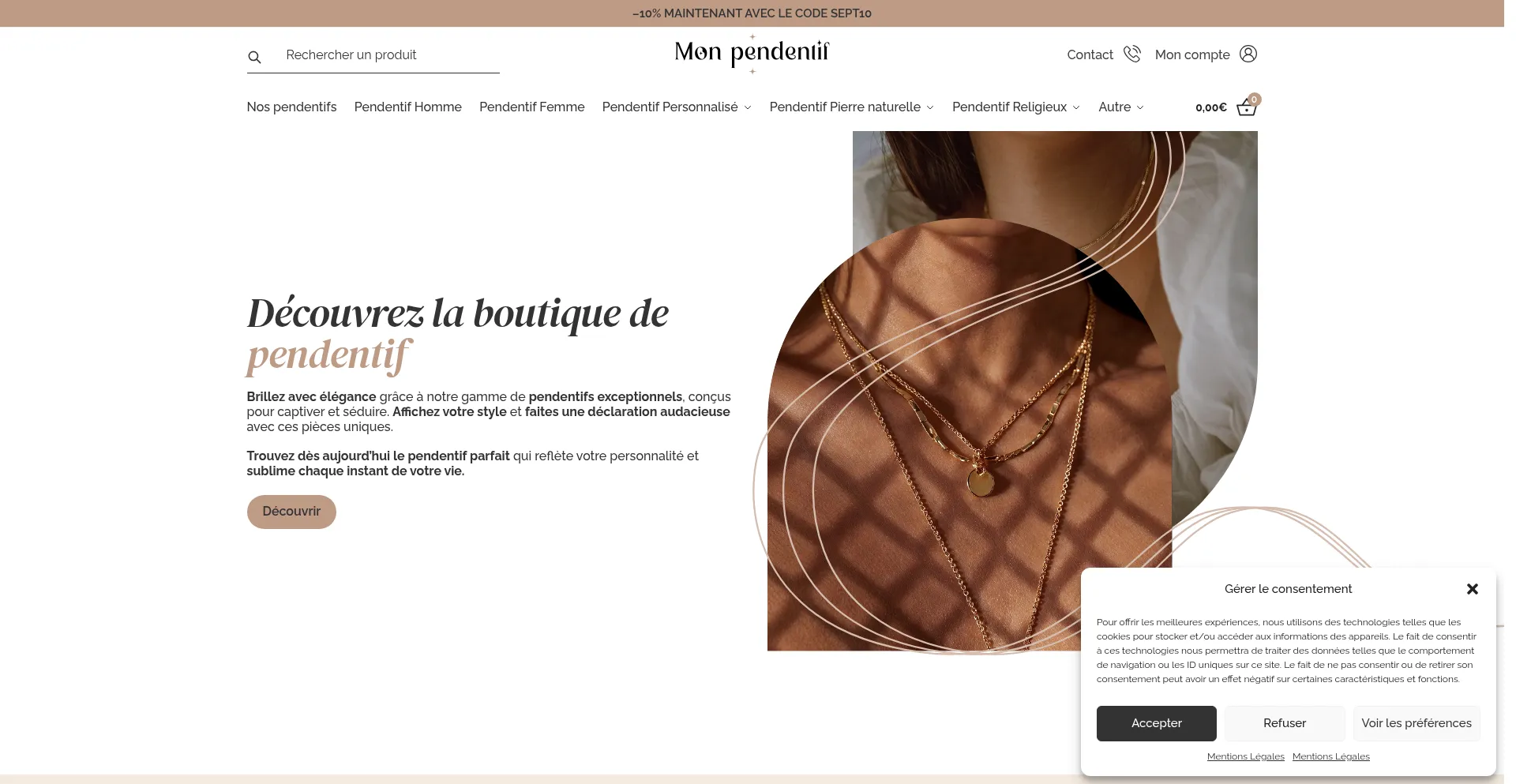 ¿És Seguro y Confiable Mon-pendentif.com?