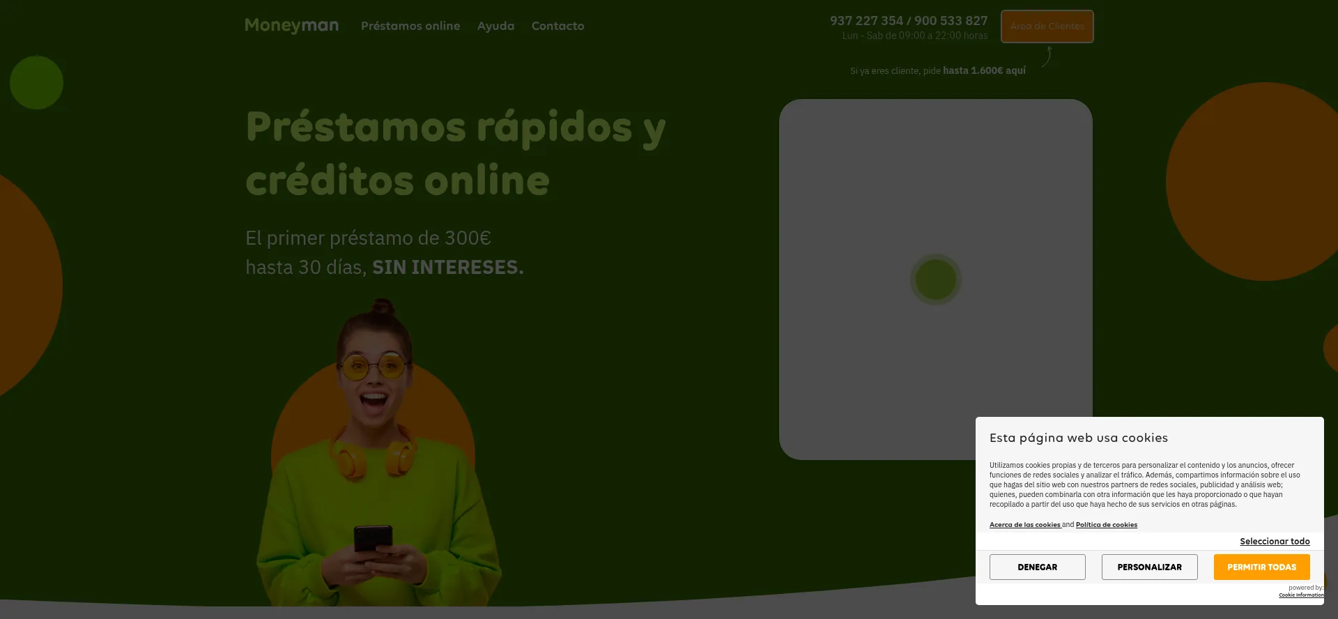 ¿És Seguro y Confiable Moneyman.es?