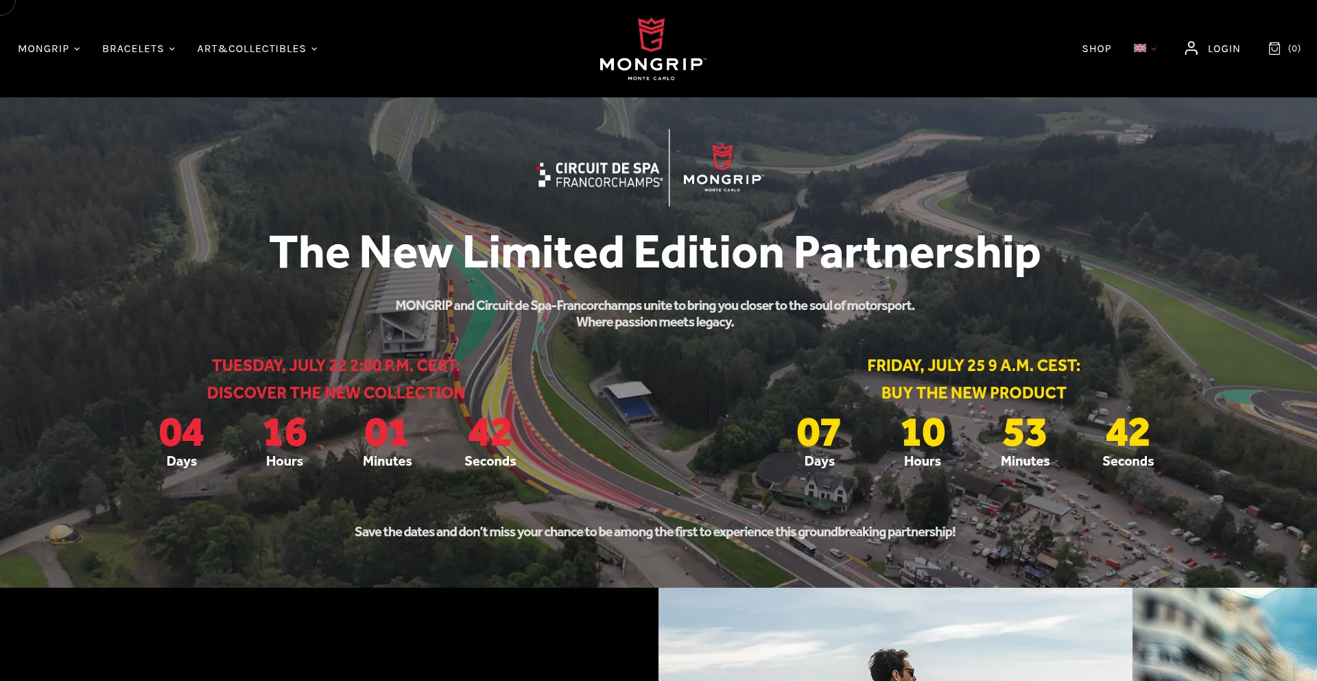 Website screenshot of Mongrip.com