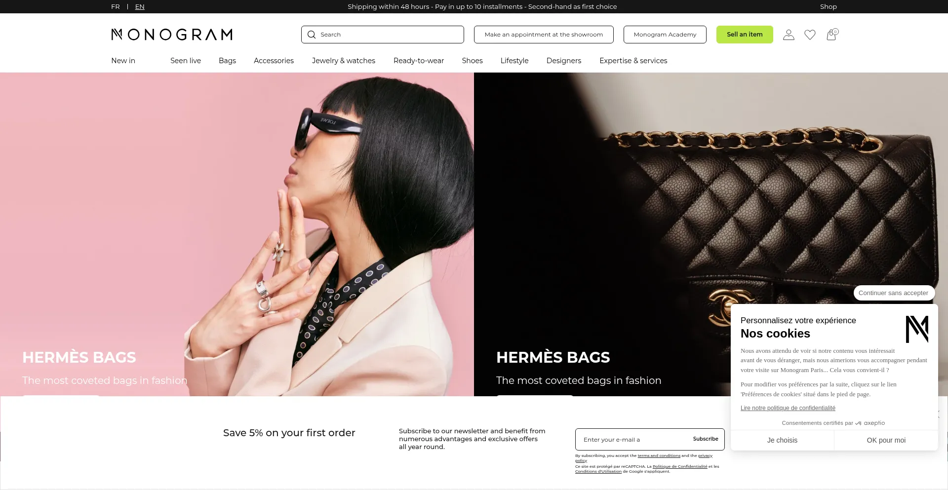 ¿És Seguro y Confiable Monogramparis.com?