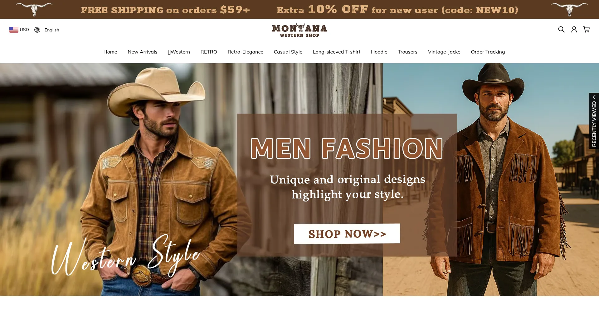 ¿És Seguro y Confiable Montanawesternshop.com?