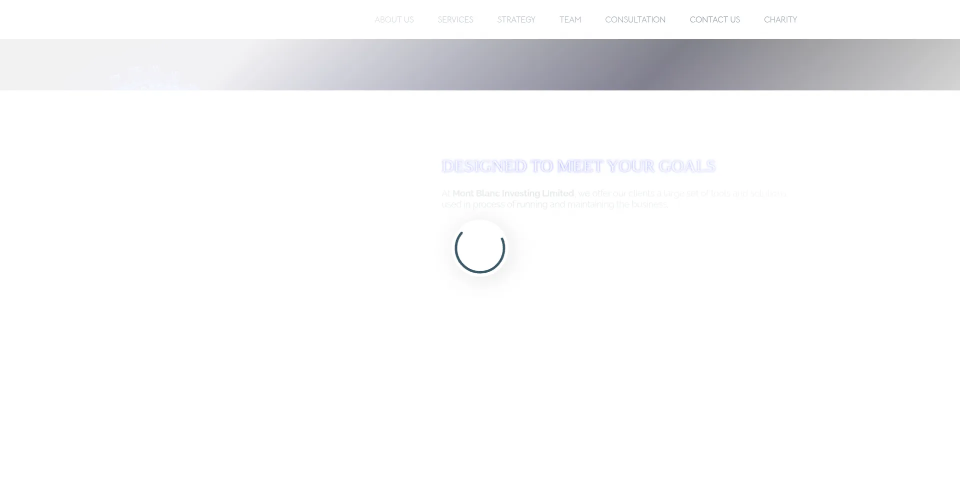 Website screenshot of Montblancinvesting.com