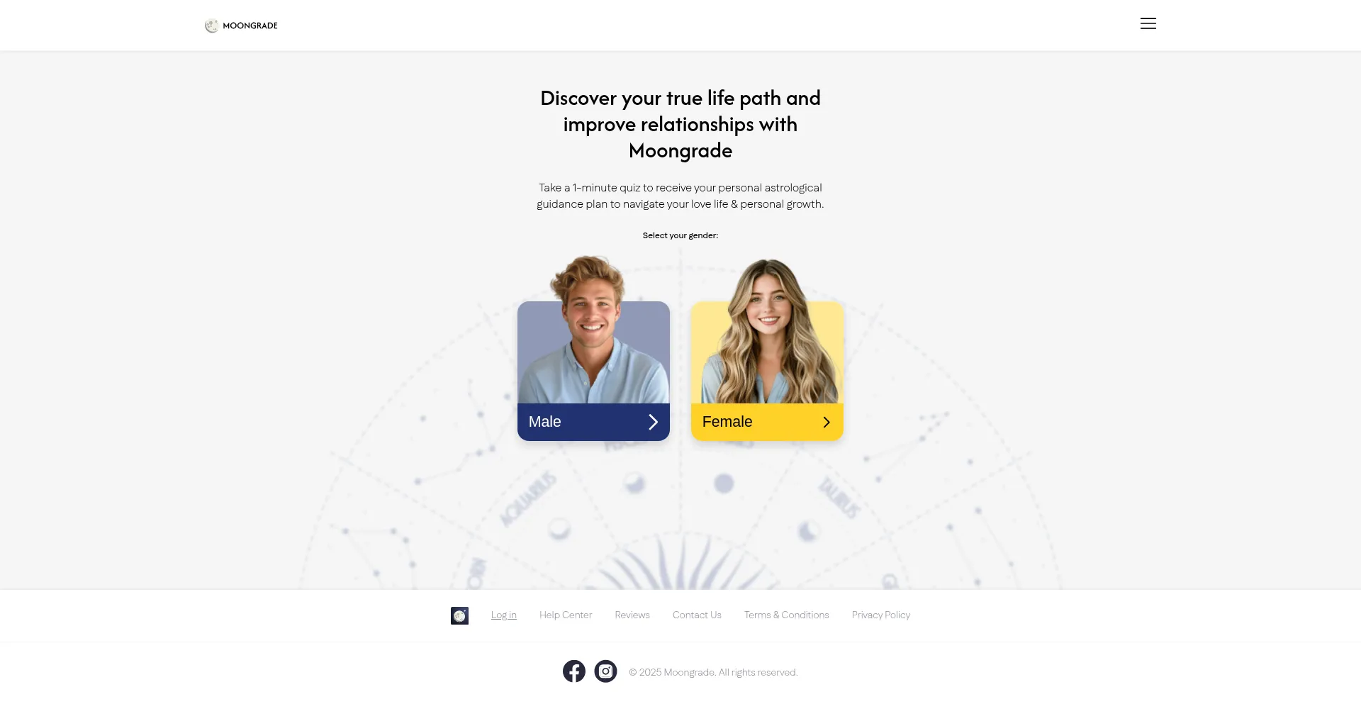 Moongrade.app Screenshot