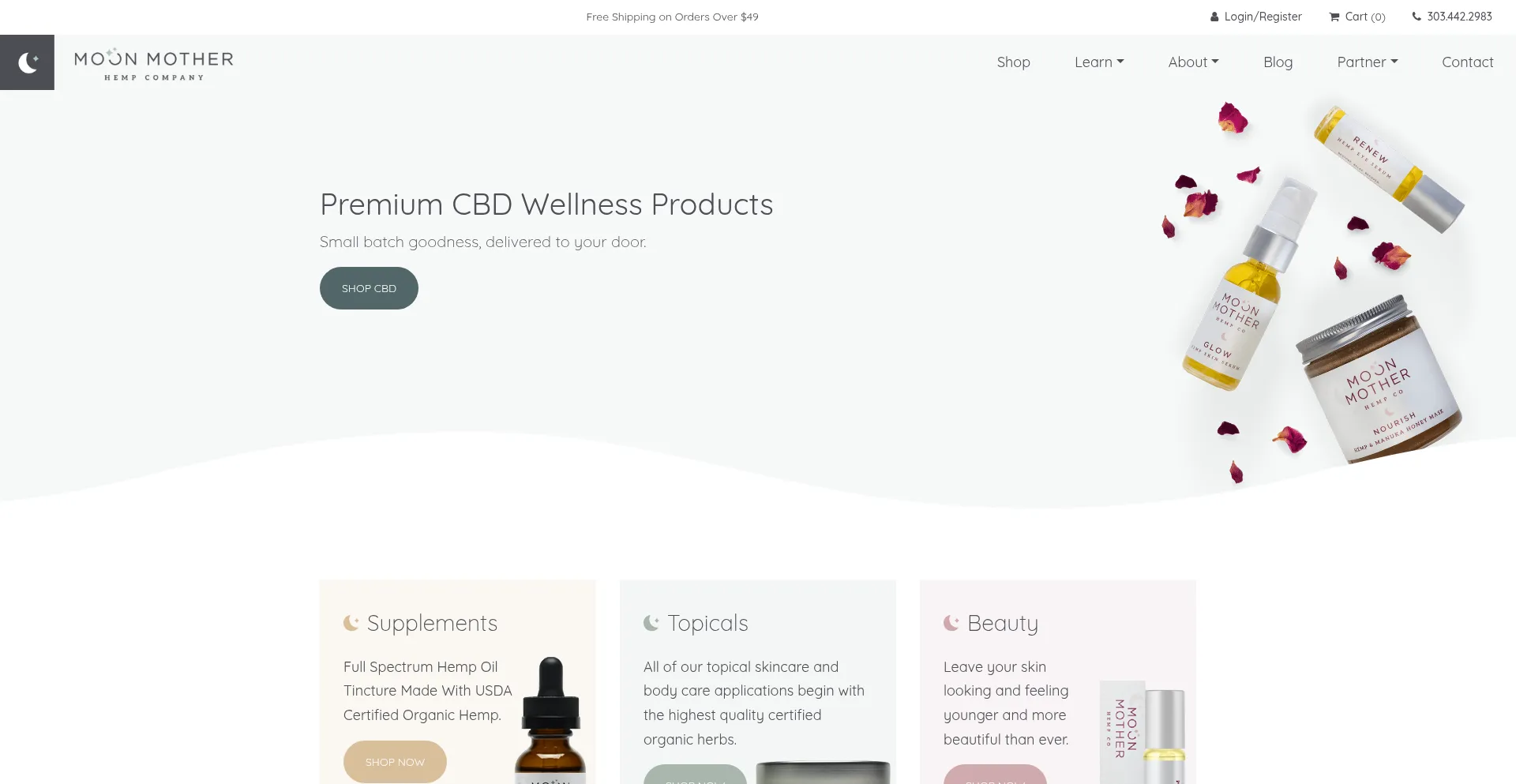 ¿És Seguro y Confiable Moonmotherhemp.com?