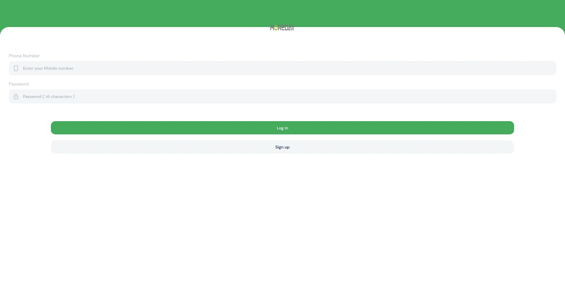 Website screenshot of More-day.top