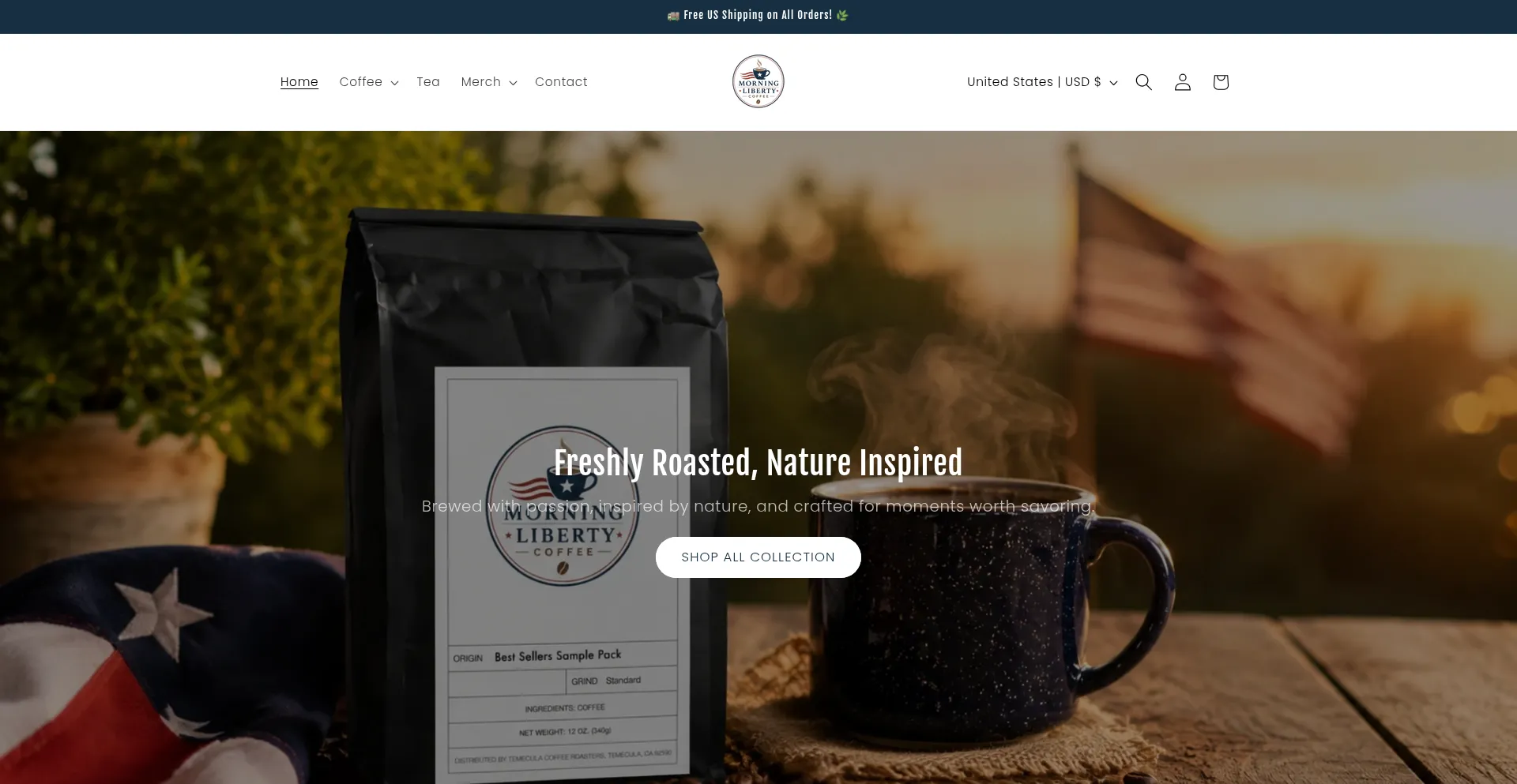 Morninglibertycoffee.com
