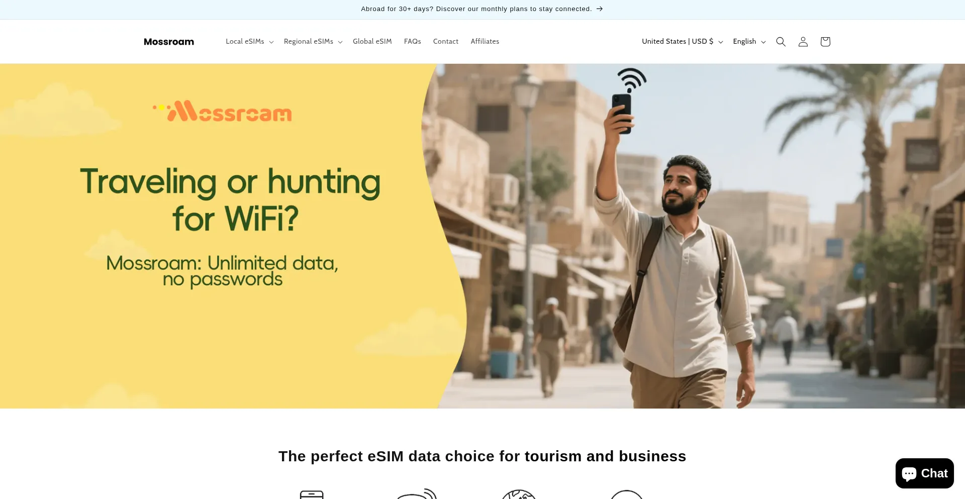 Mossroam.net Screenshot