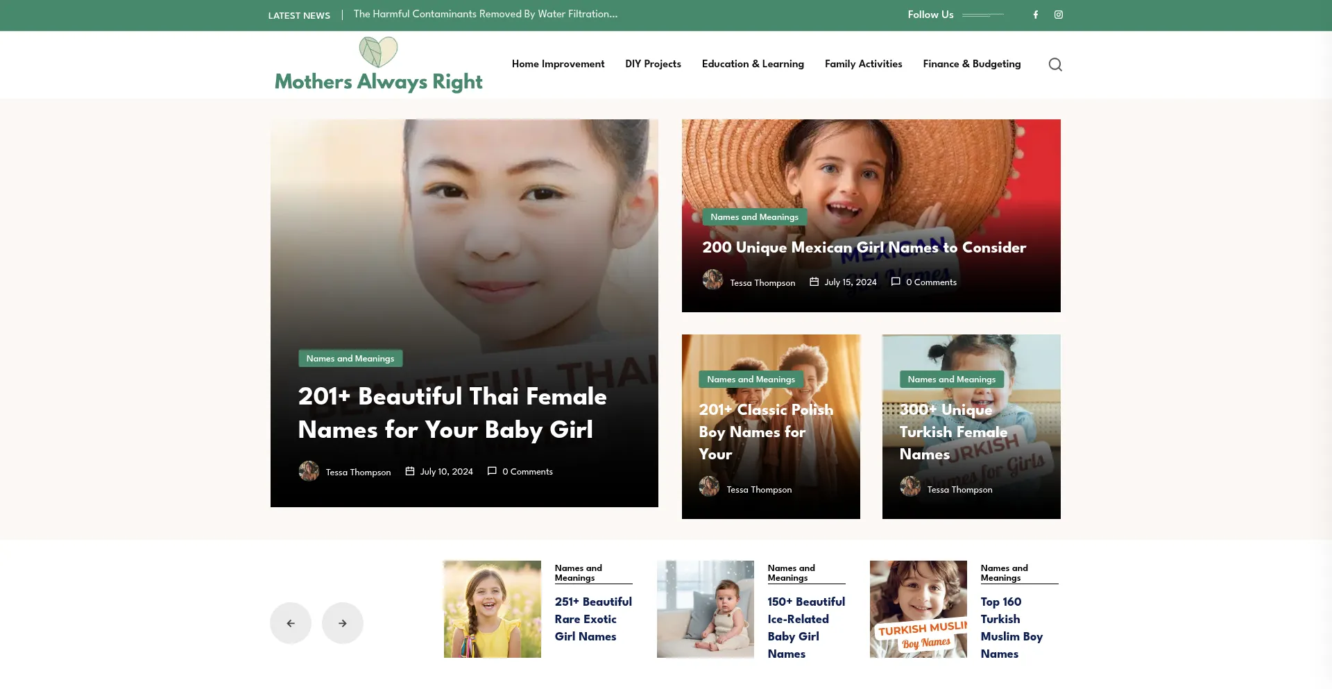 Mothersalwaysright.com