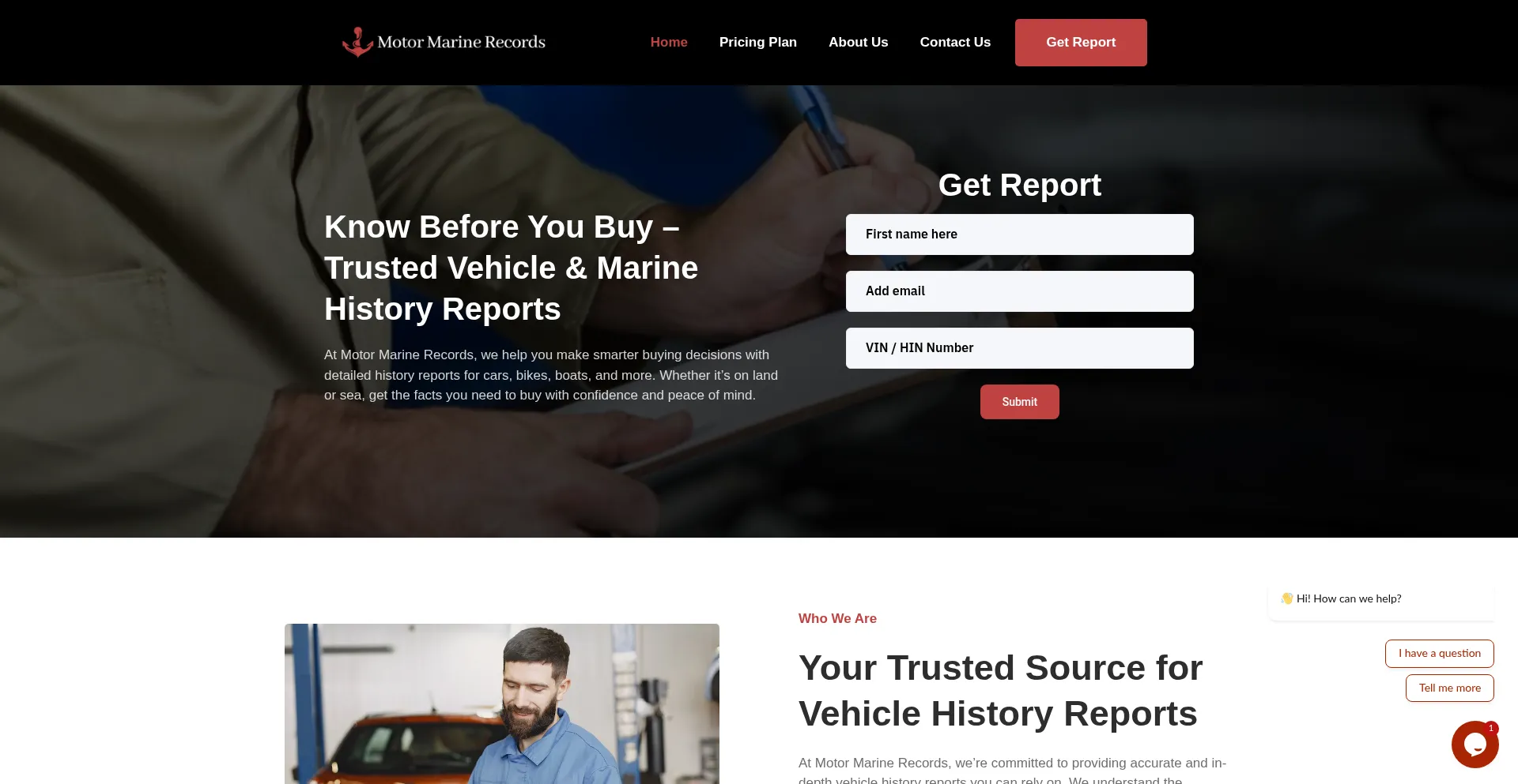 ¿És Seguro y Confiable Motormarinerecords.com?