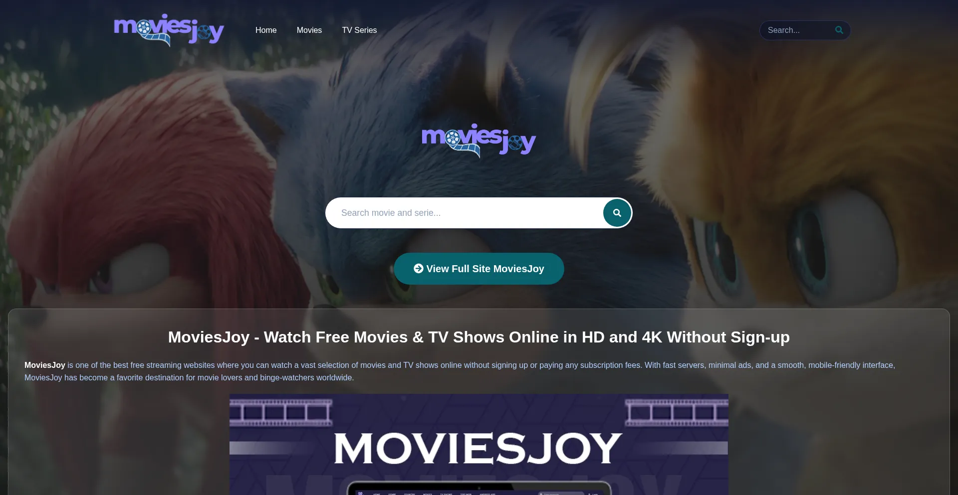 ¿És Seguro y Confiable Movies-joy.my?