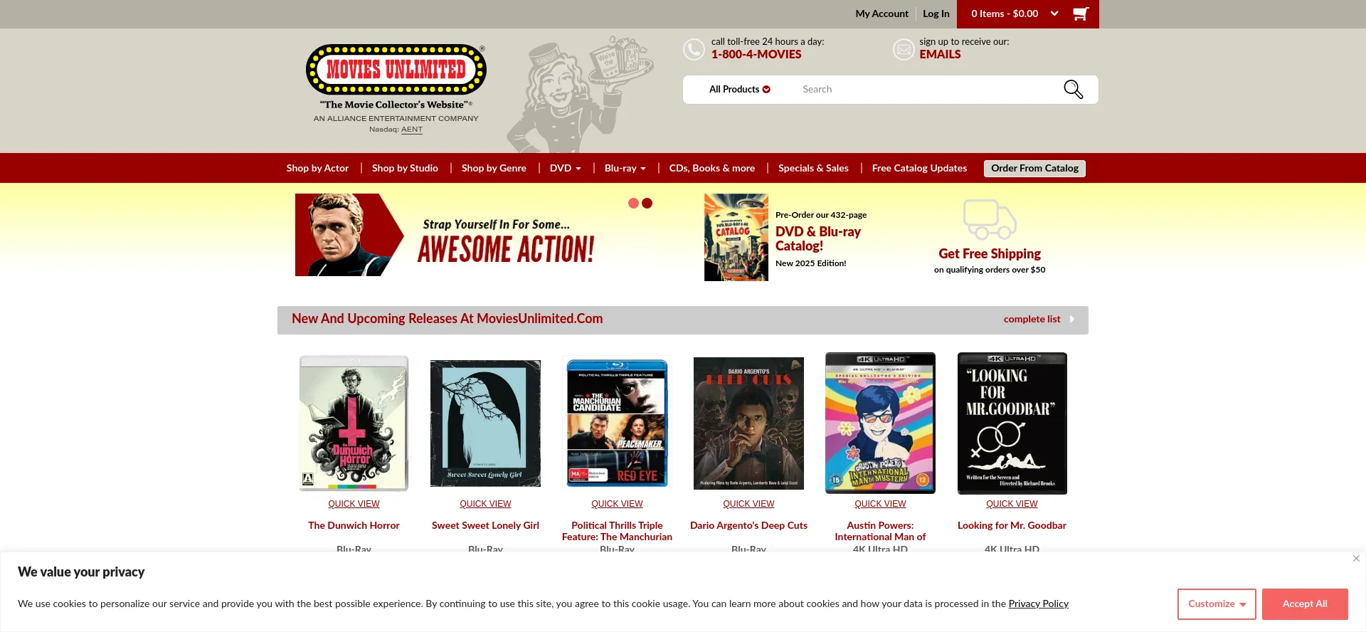 Moviesunlimited.com Screenshot