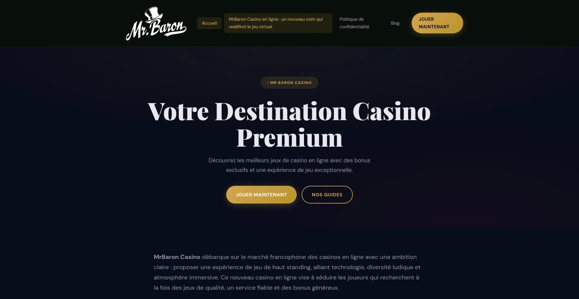 Mrbaroncasino.org
