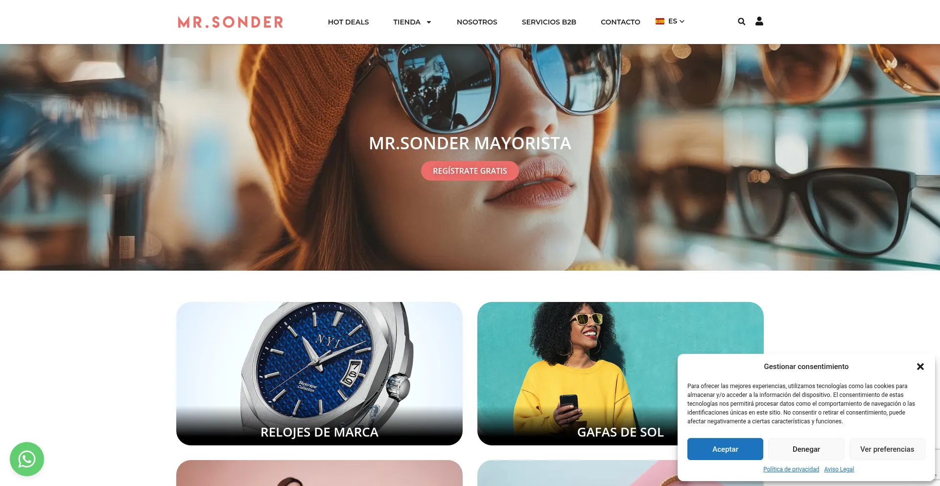 ¿És Seguro y Confiable Mrsonder.com?