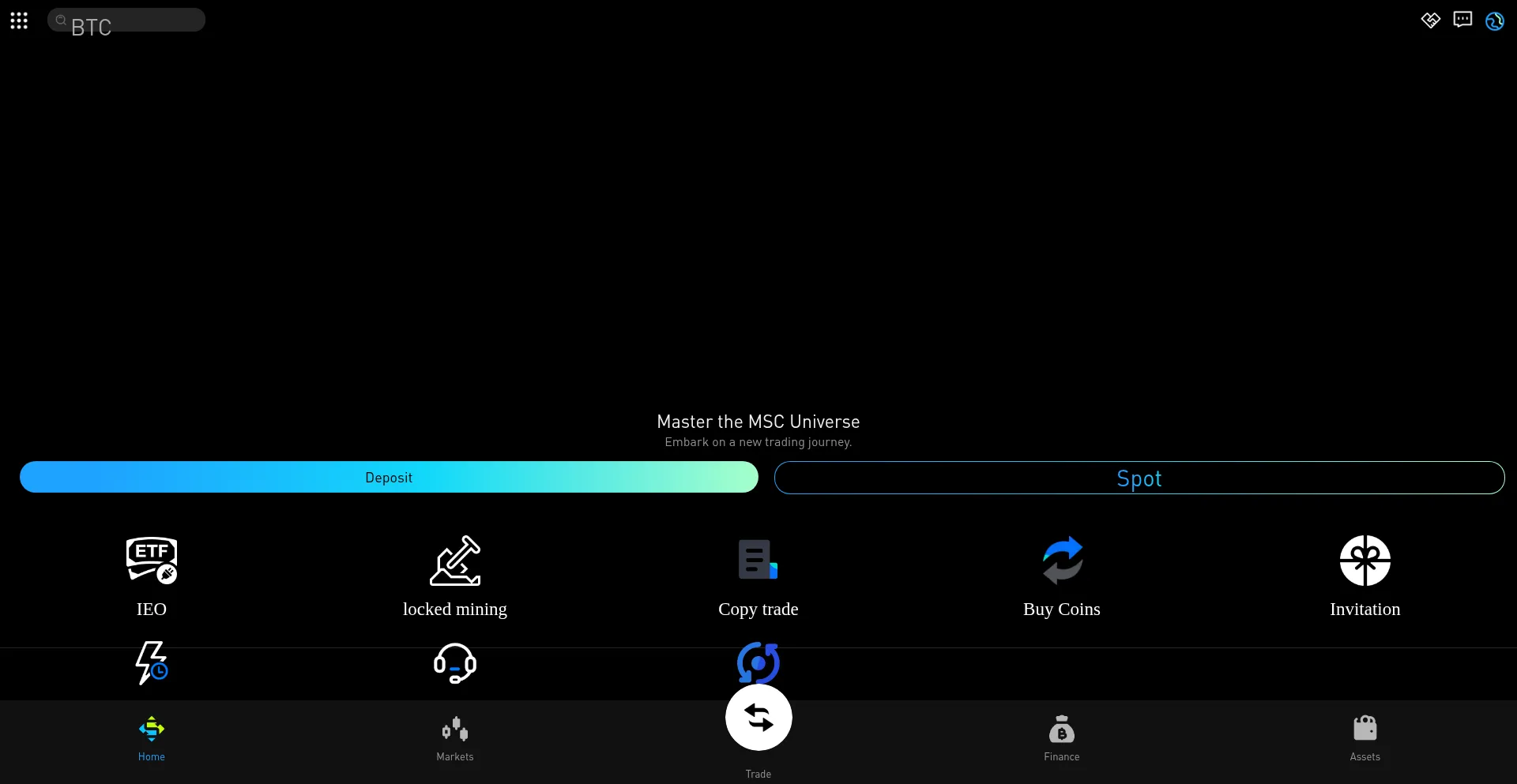 Website screenshot of Mscex.co
