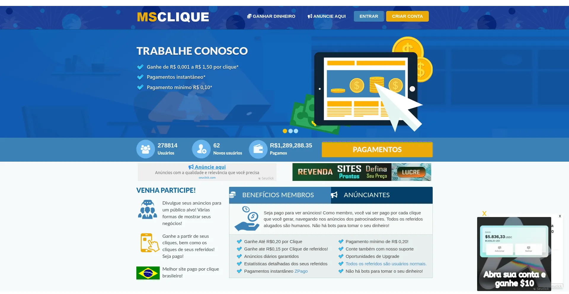 Msclique.com.br