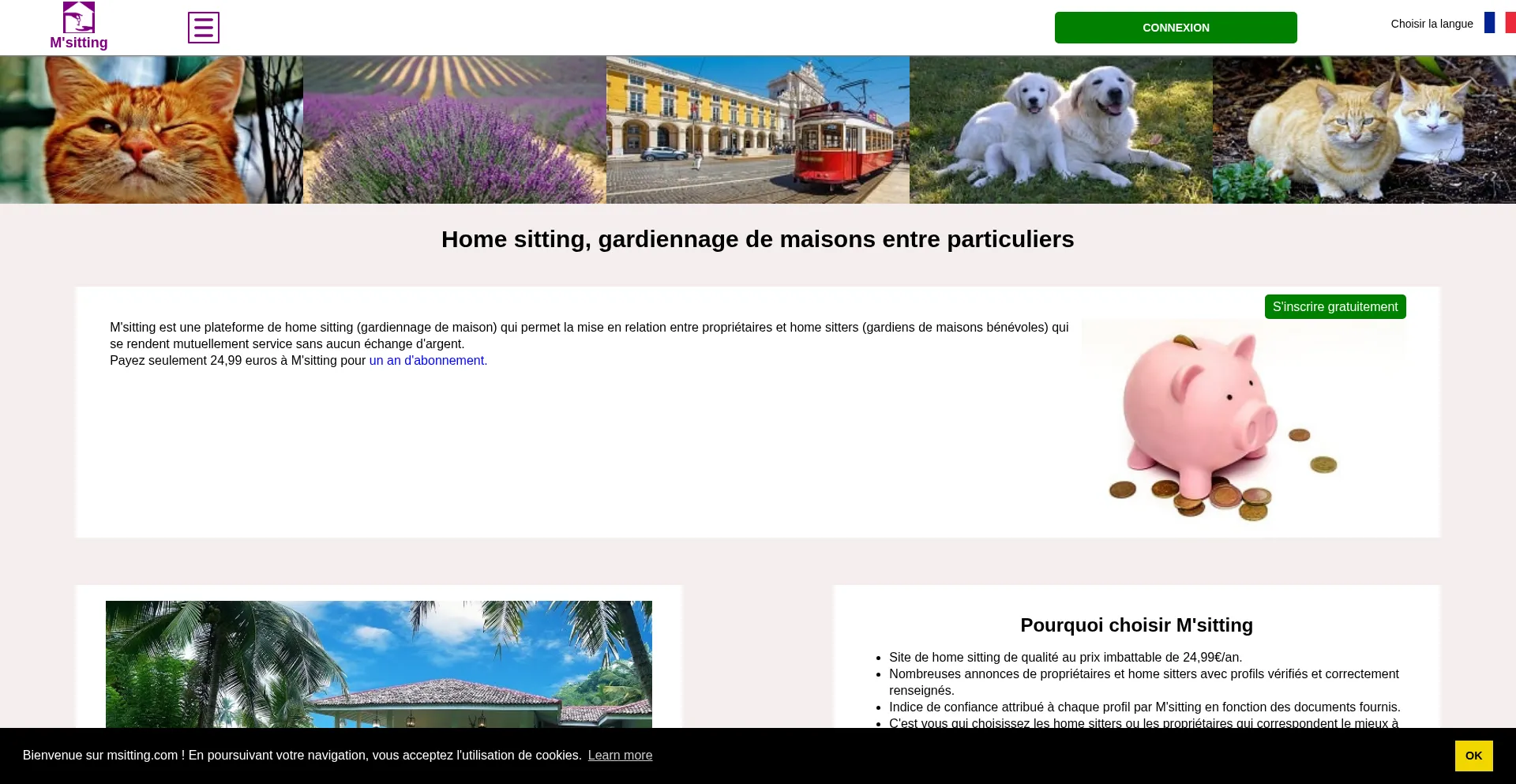 ¿És Seguro y Confiable Msitting.com?