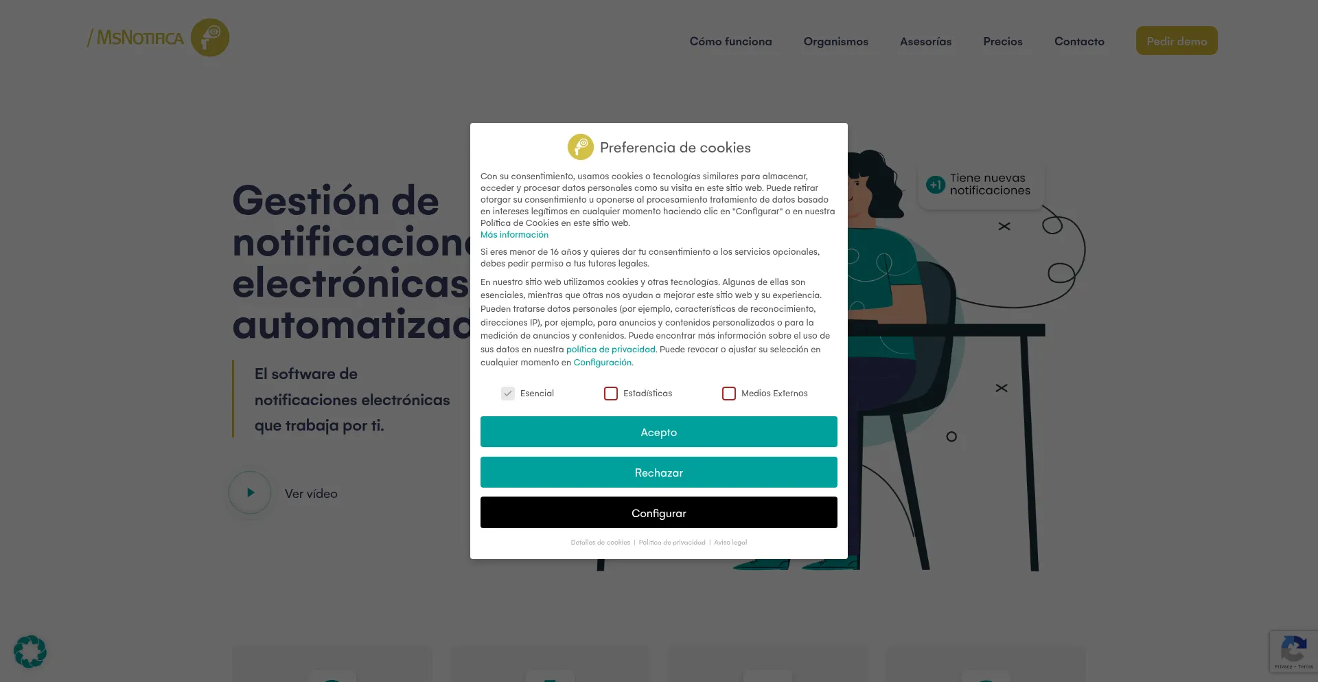 ¿És Seguro y Confiable Msnotifica.com?