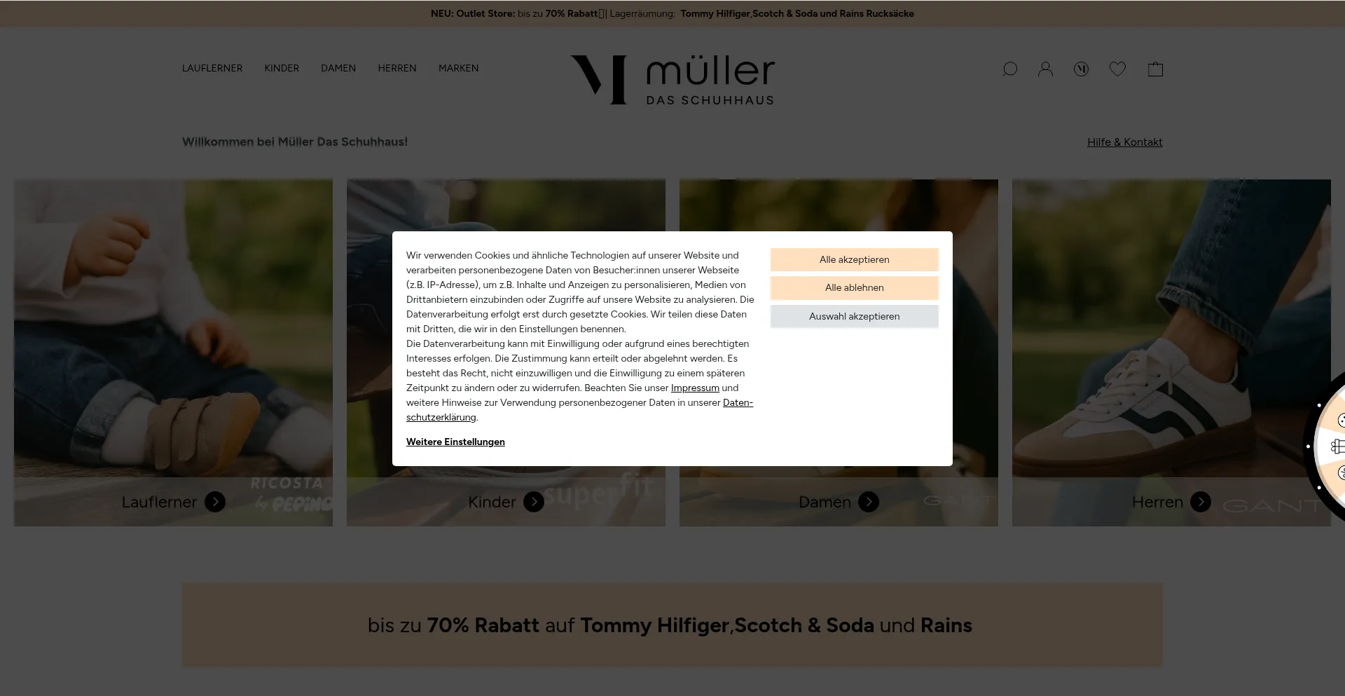 ¿És Seguro y Confiable Mueller-das-schuhhaus.de?