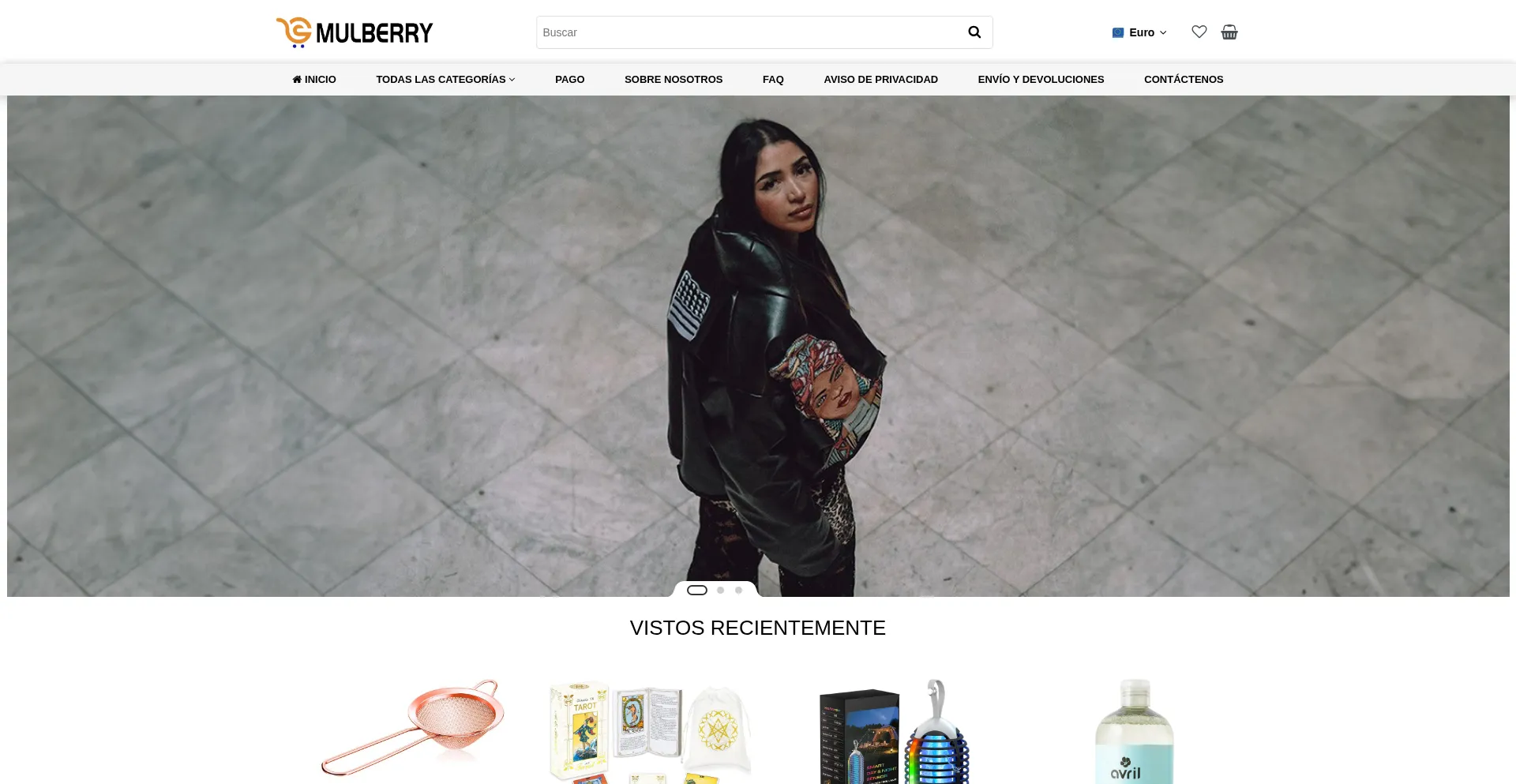 Website screenshot of Mulberrygap.net