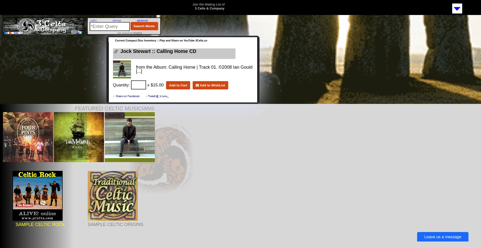 Music.3celts.com
