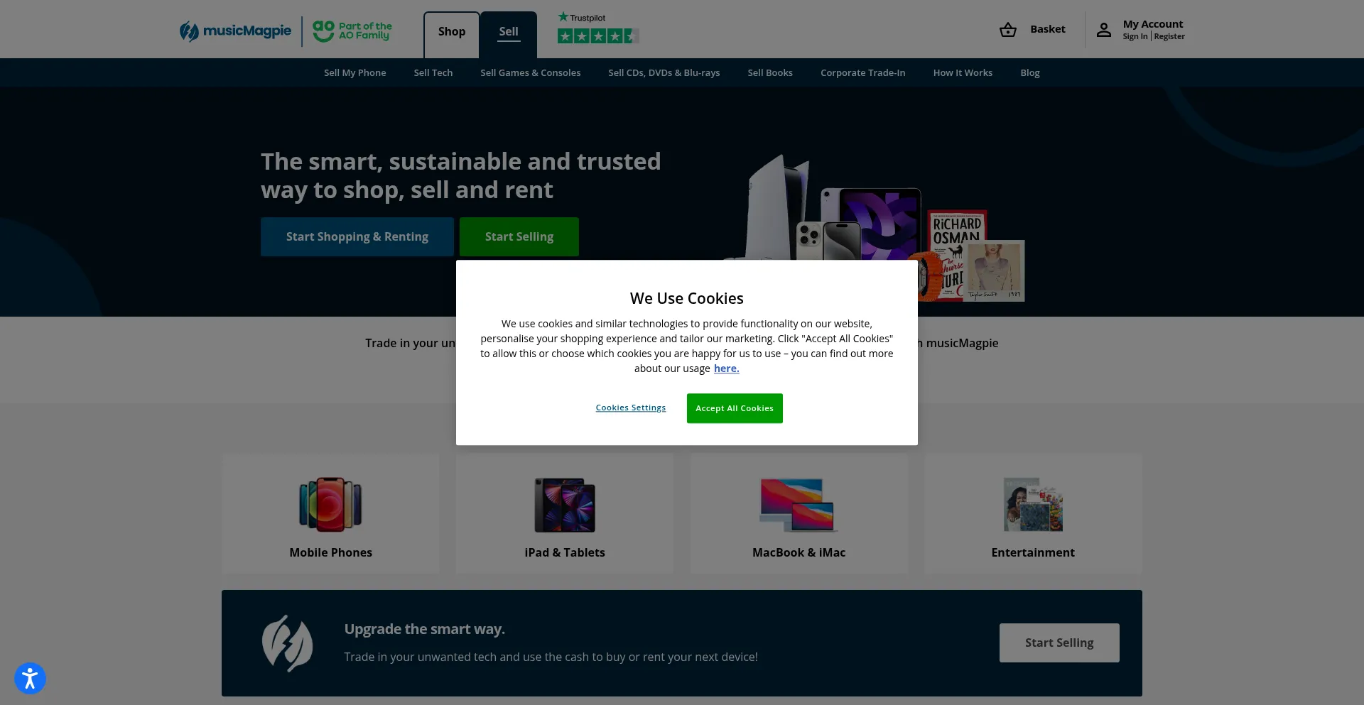 ¿És Seguro y Confiable Musicmagpie.co.uk?