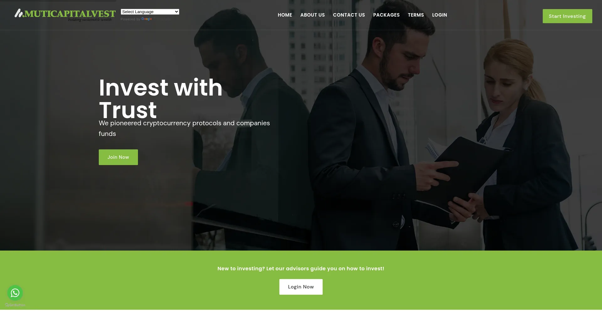 ¿És Seguro y Confiable Muticapitalvest.com?