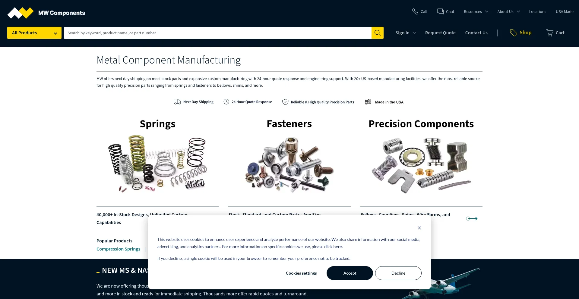 Mwcomponents.com
