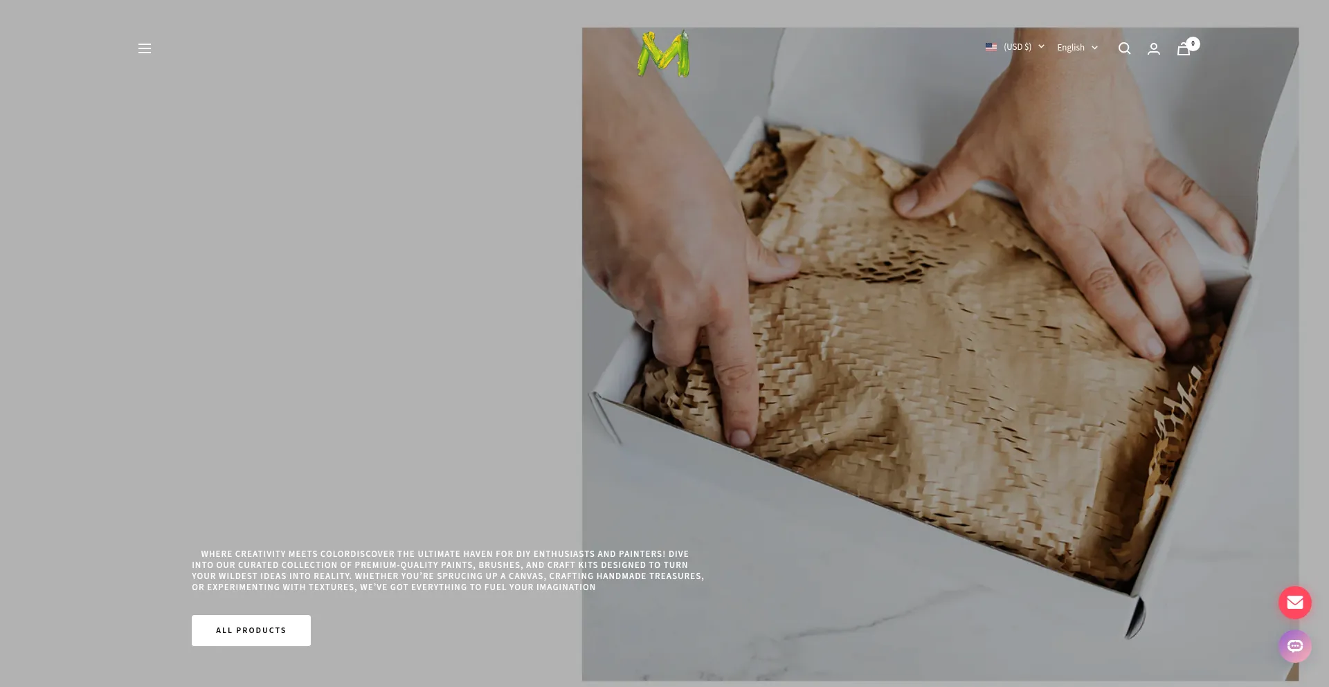 Website screenshot of Mxm02.com