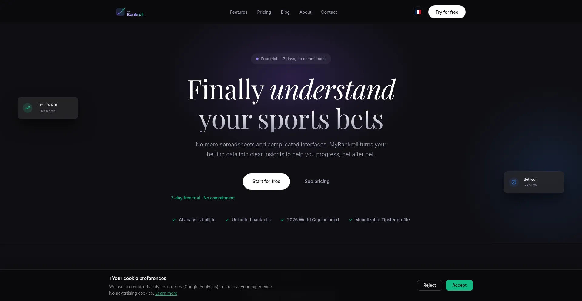 Mybankroll.io