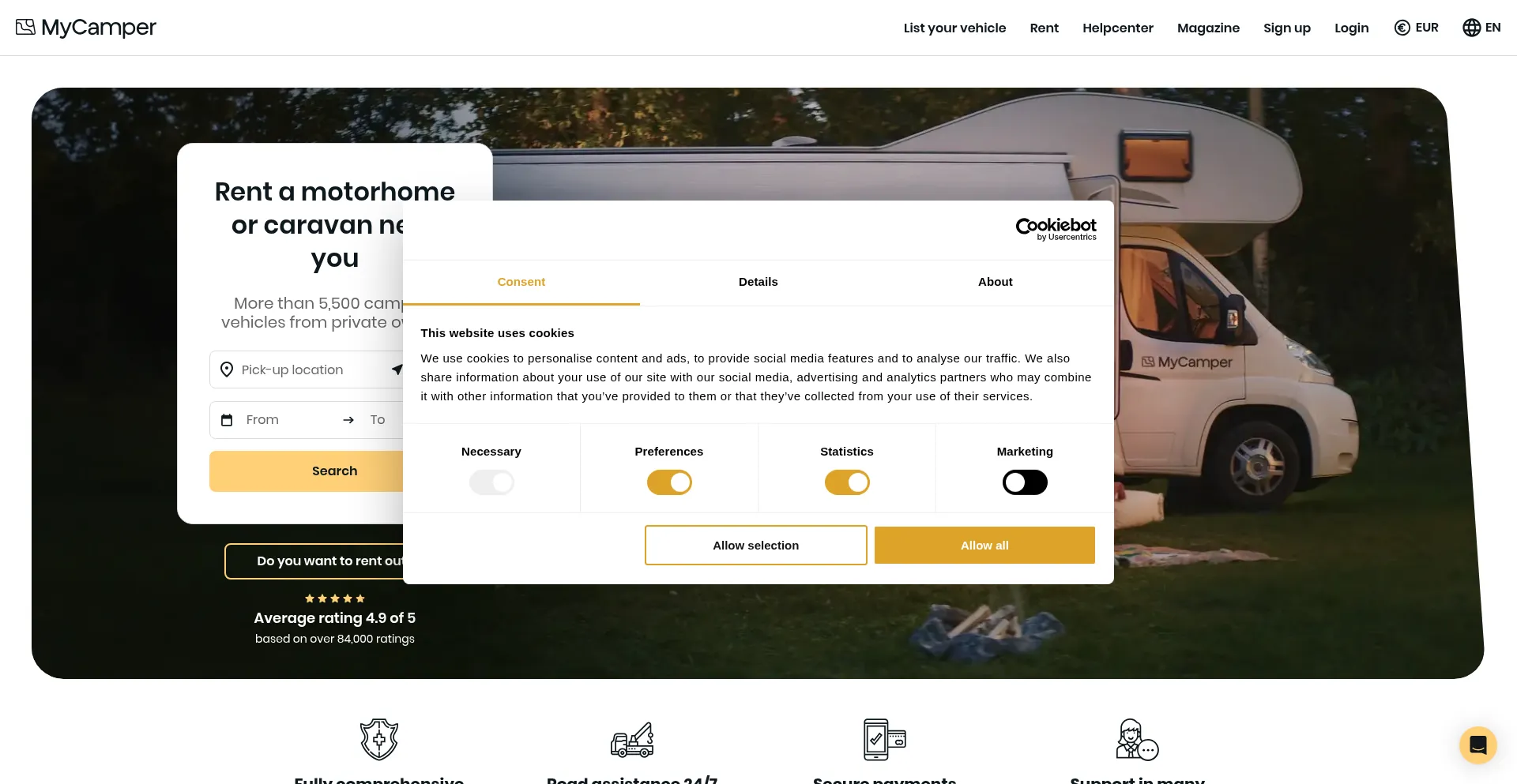 ¿És Seguro y Confiable Mycamper.com?