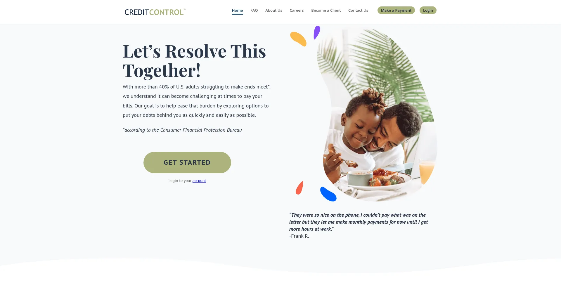 Website screenshot of Myccl.co