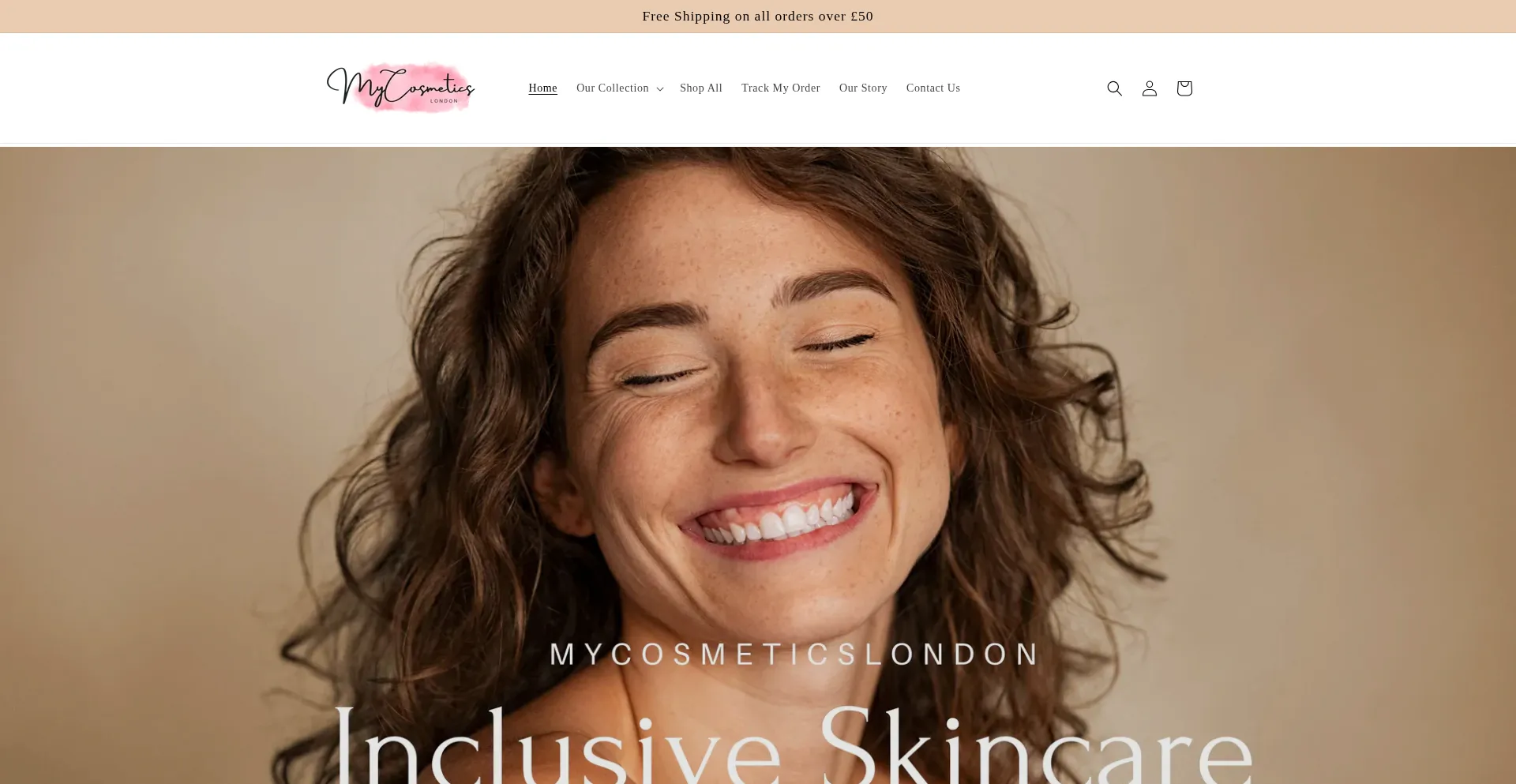 Mycosmeticslondon.co.uk Screenshot