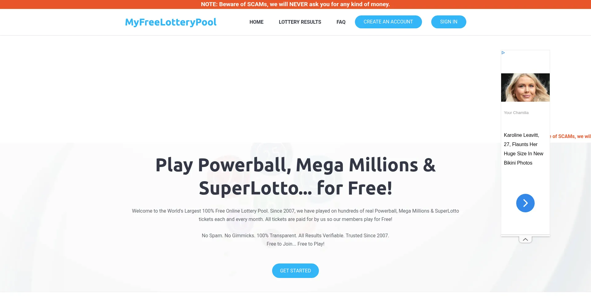 Myfreelotterypool.com