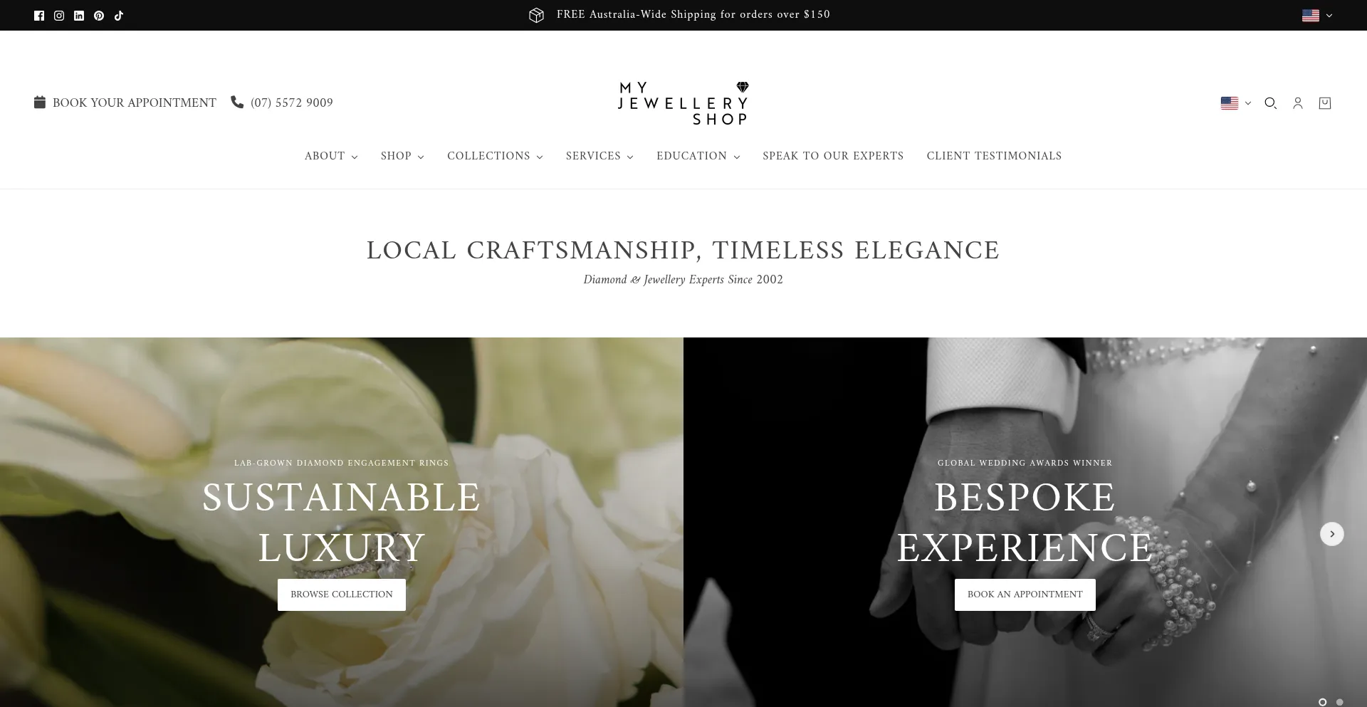 ¿És Seguro y Confiable Myjewelleryshop.com.au?