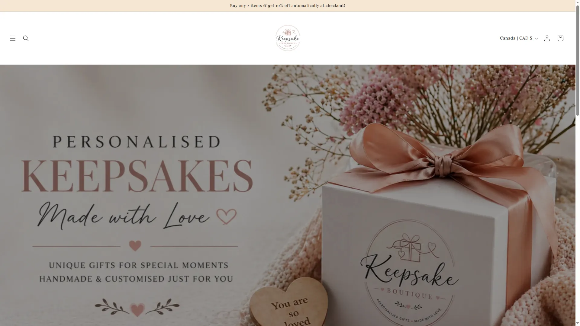 Mykeepsakeboutique.com