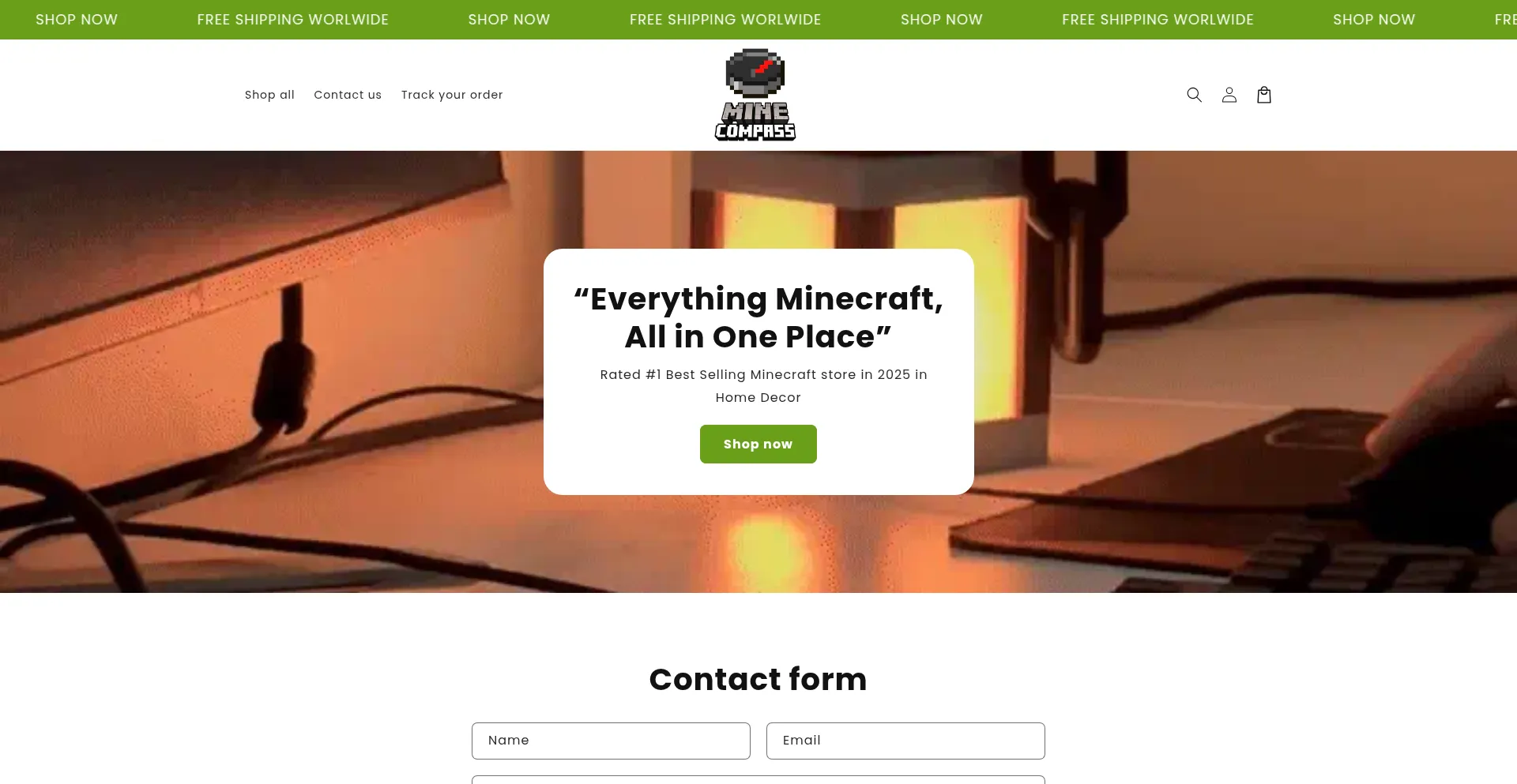 Myminecompass.com Screenshot