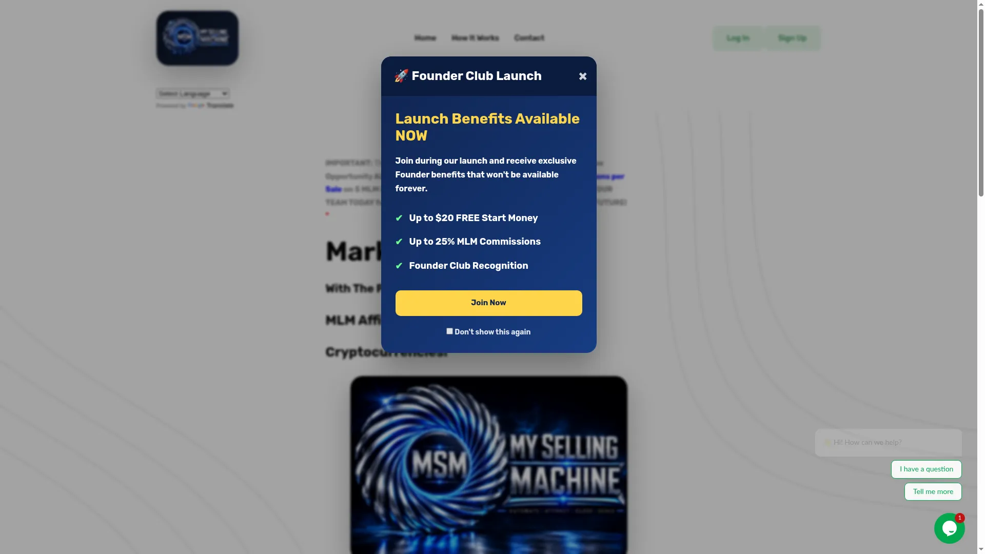 Mysellingmachine.com