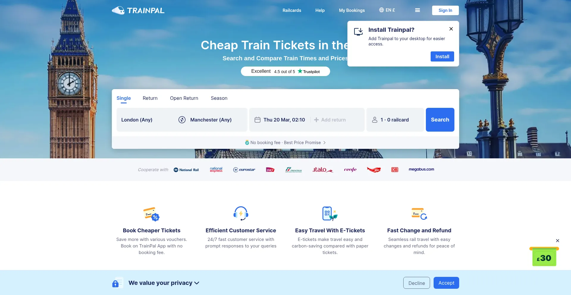 ¿És Seguro y Confiable Mytrainpal.com?