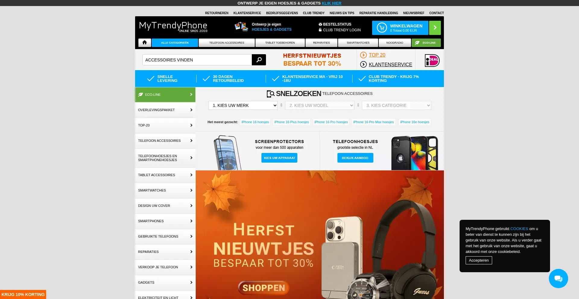 ¿És Seguro y Confiable Mytrendyphone.nl?