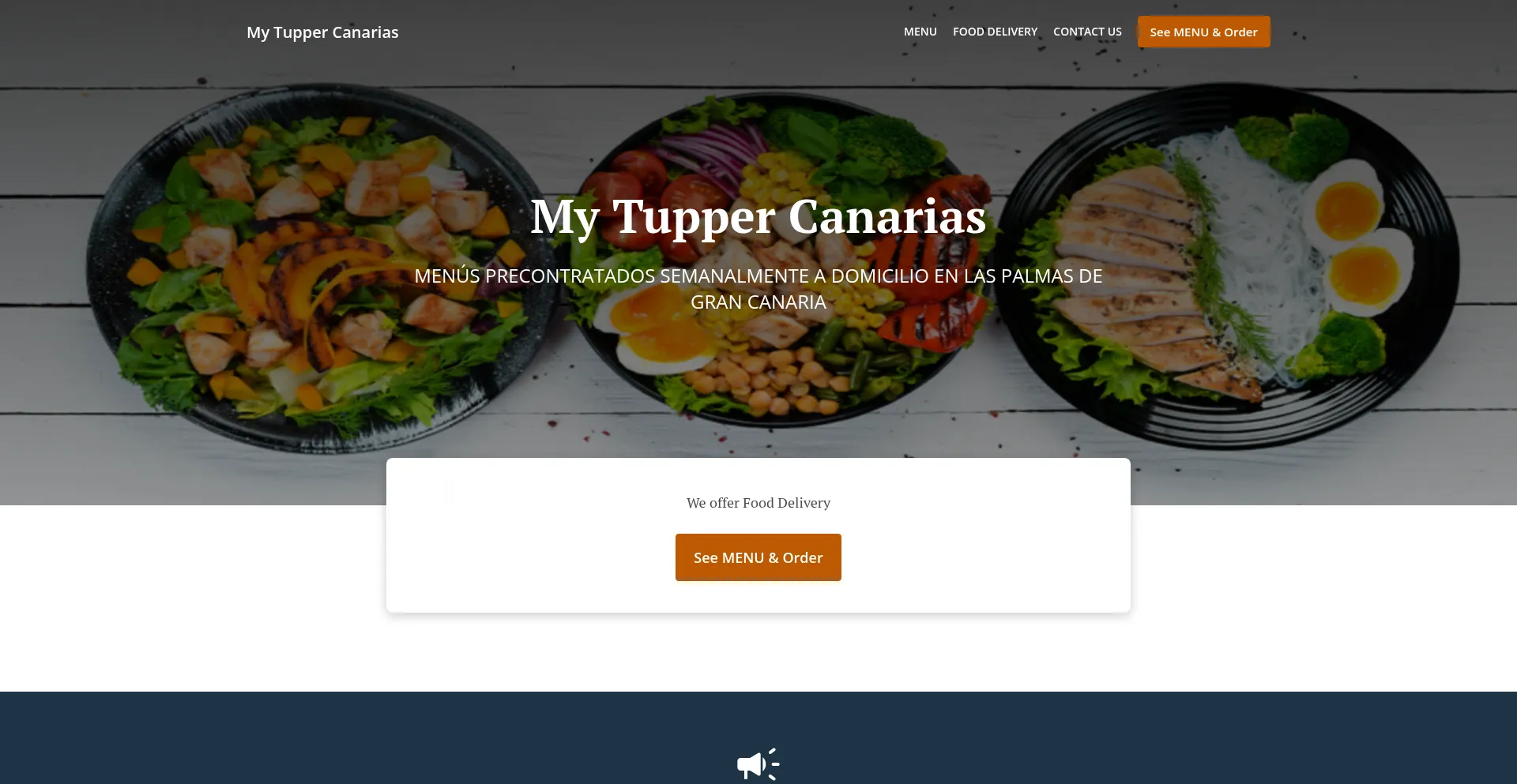 Website screenshot of Mytuppercanarias.es