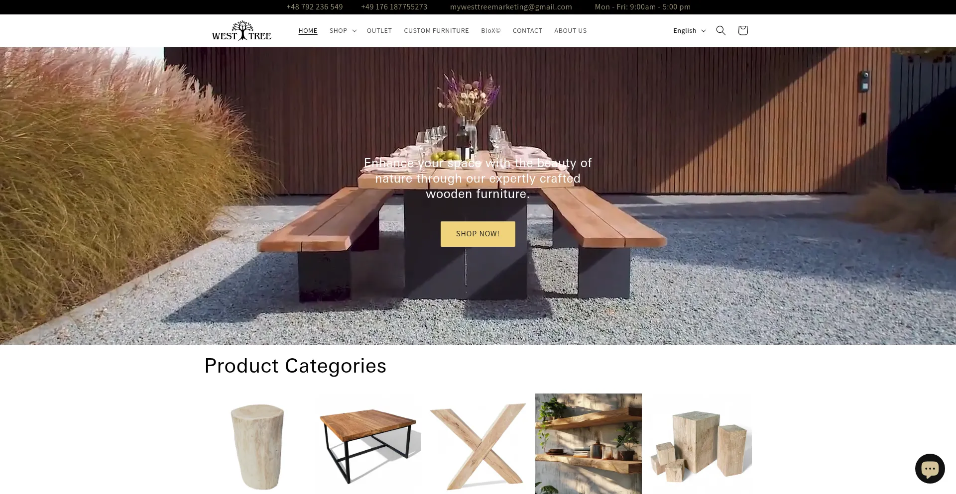 Website screenshot of Mywesttree.com