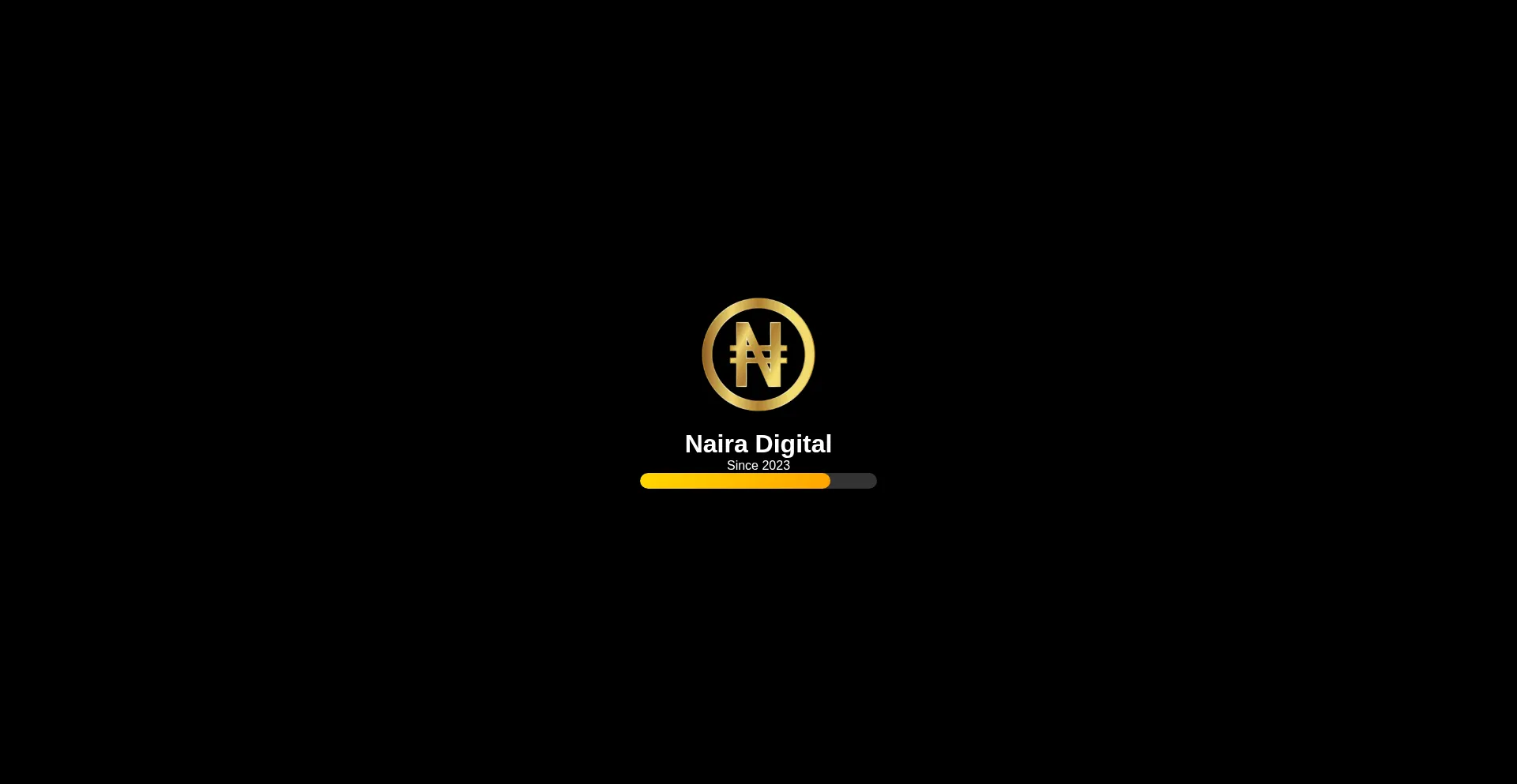 Website screenshot of Nairadigital.netlify.app