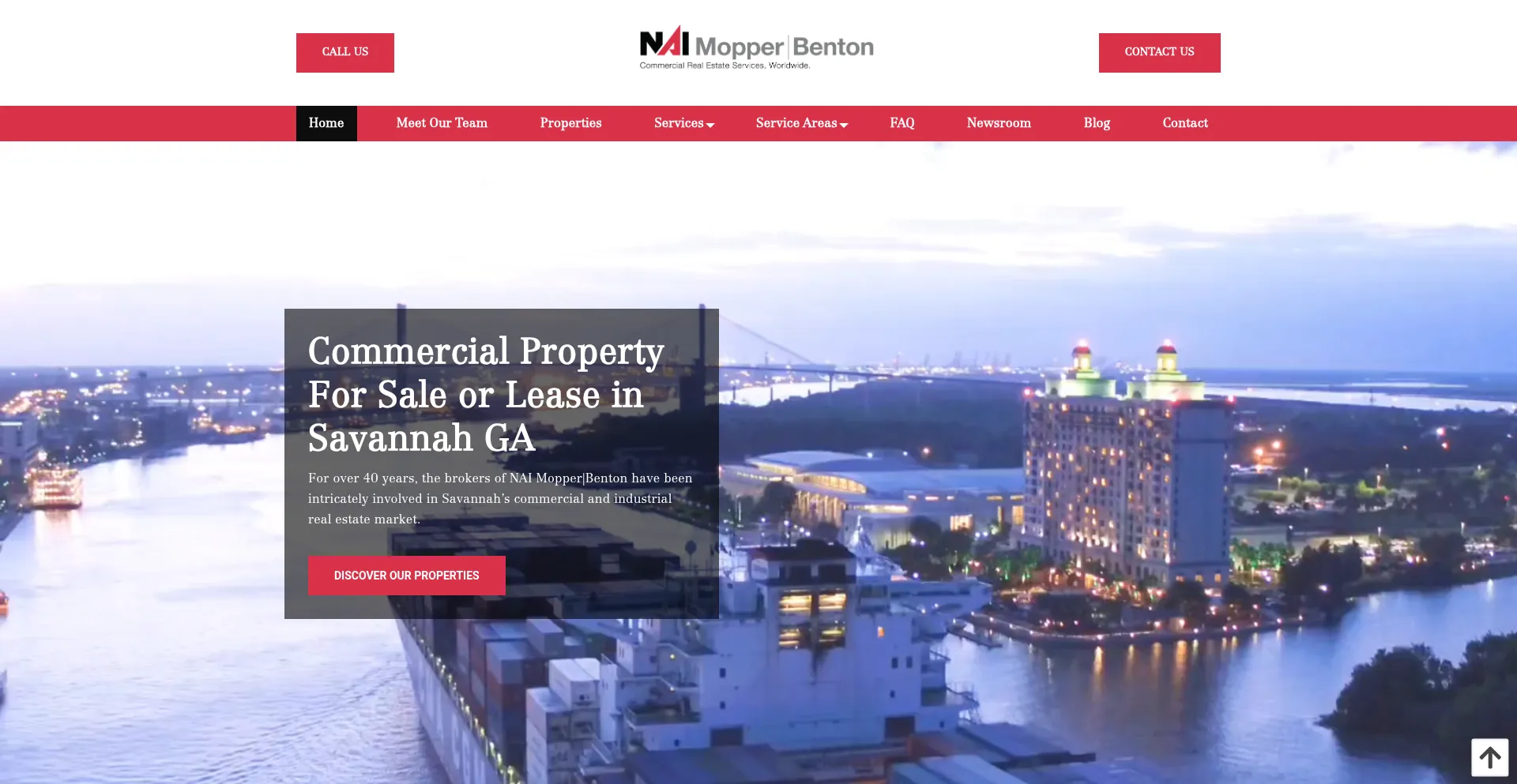 Website screenshot of Naisavannah.com