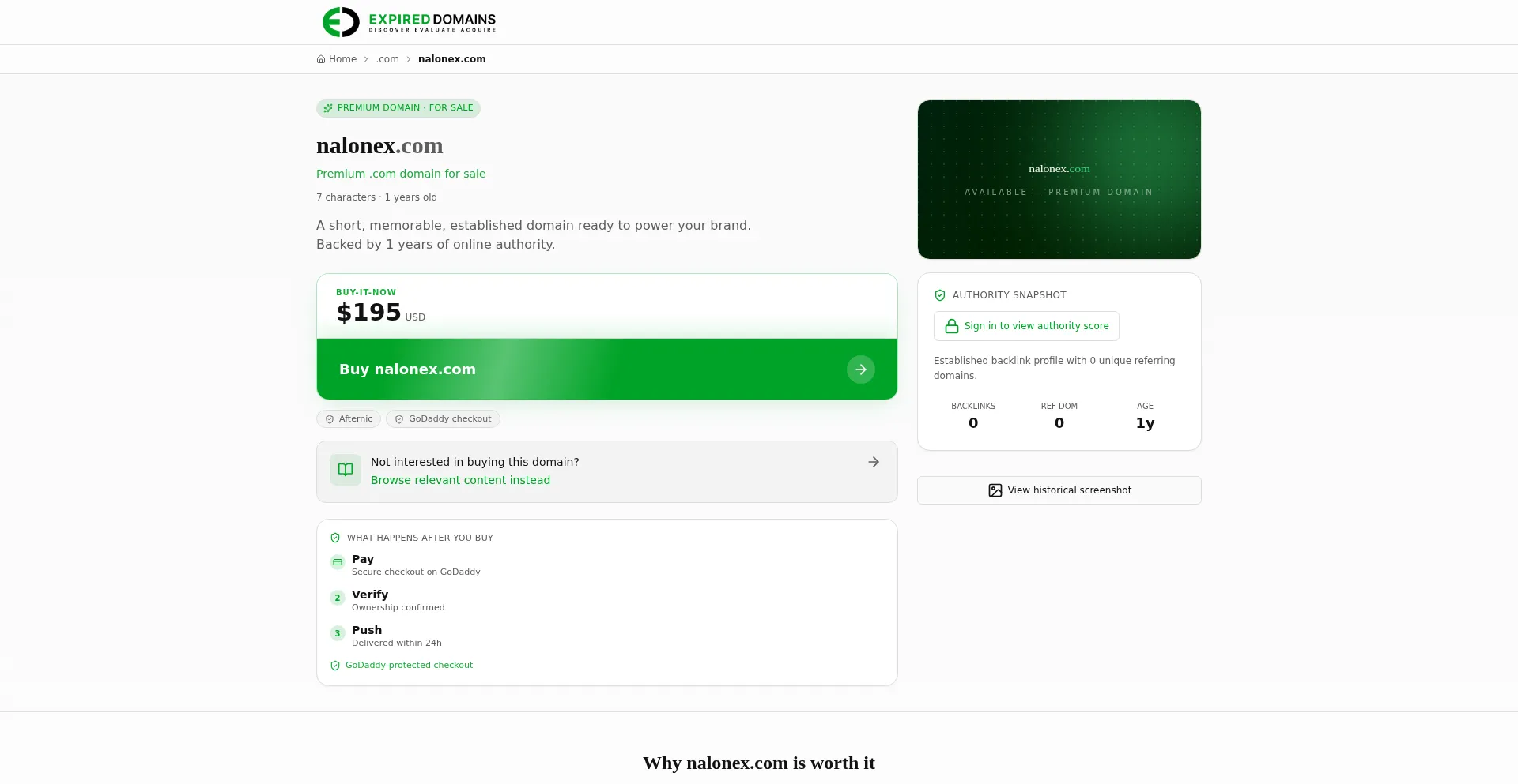 Nalonex.com