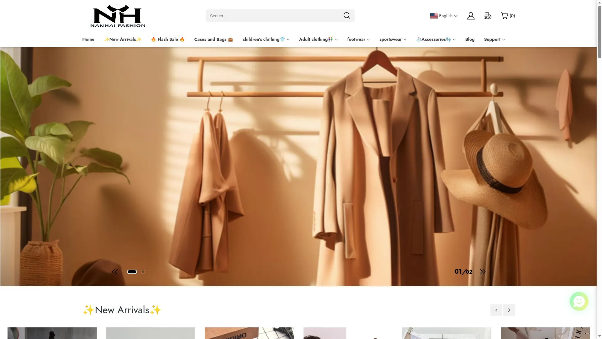 Nanhaijiclothes.com