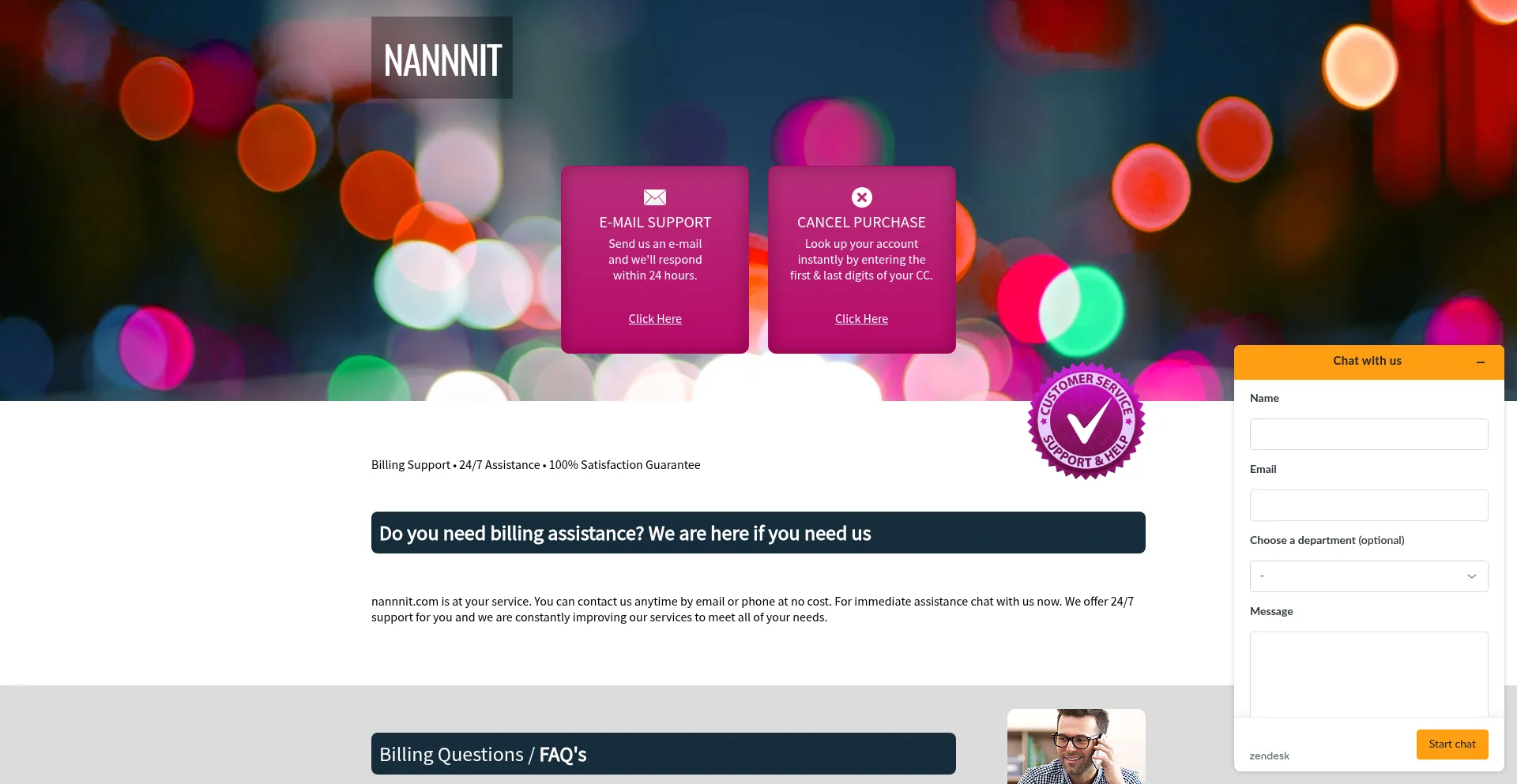 ¿És Seguro y Confiable Nannnit.com?